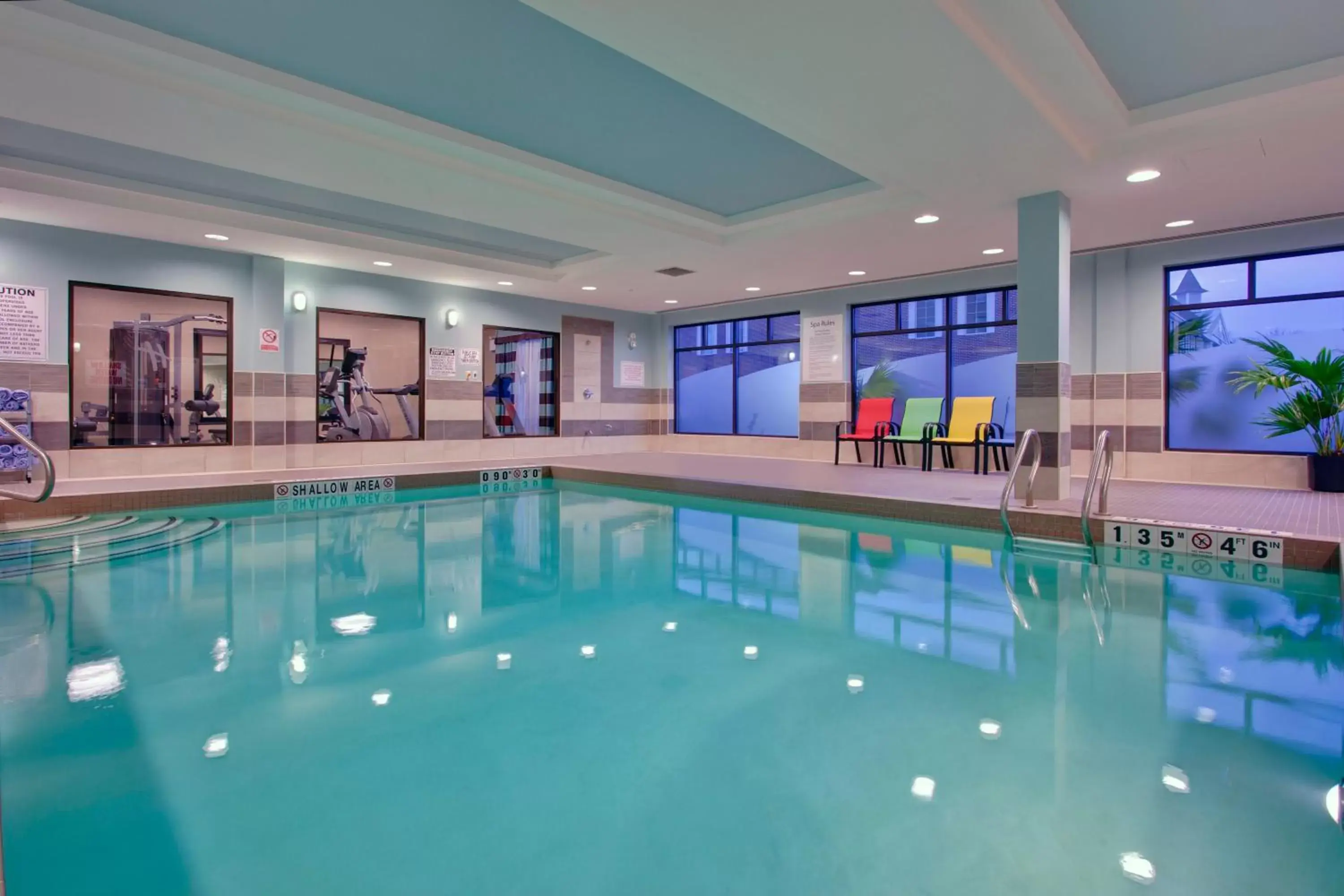 Swimming Pool in Holiday Inn Express Hotel & Suites Ottawa West-Nepean, an IHG Hotel