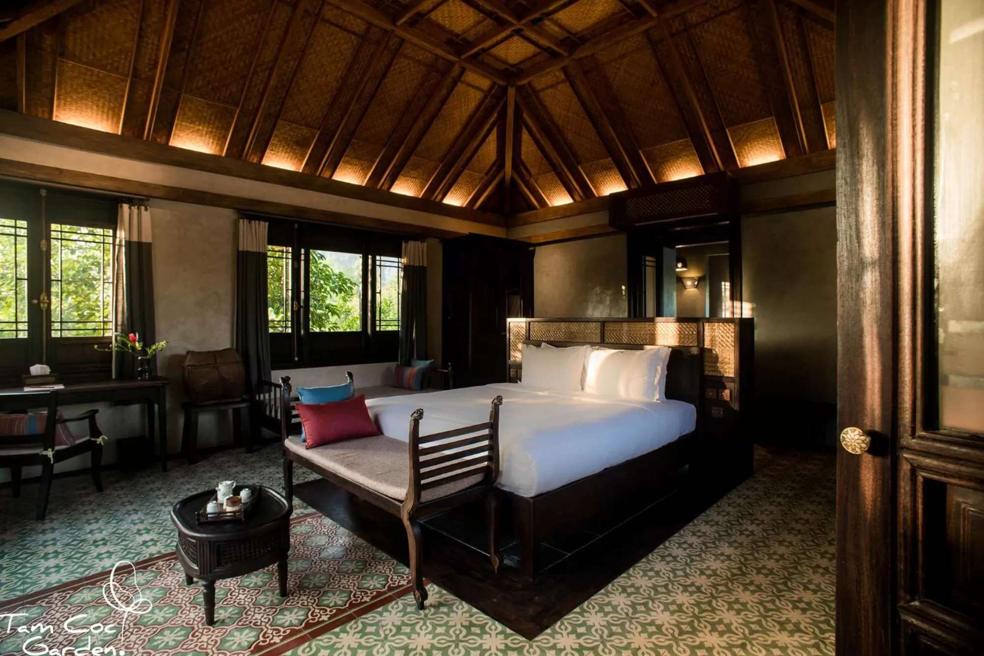 Bedroom, Bed in Tam Coc Garden Resort