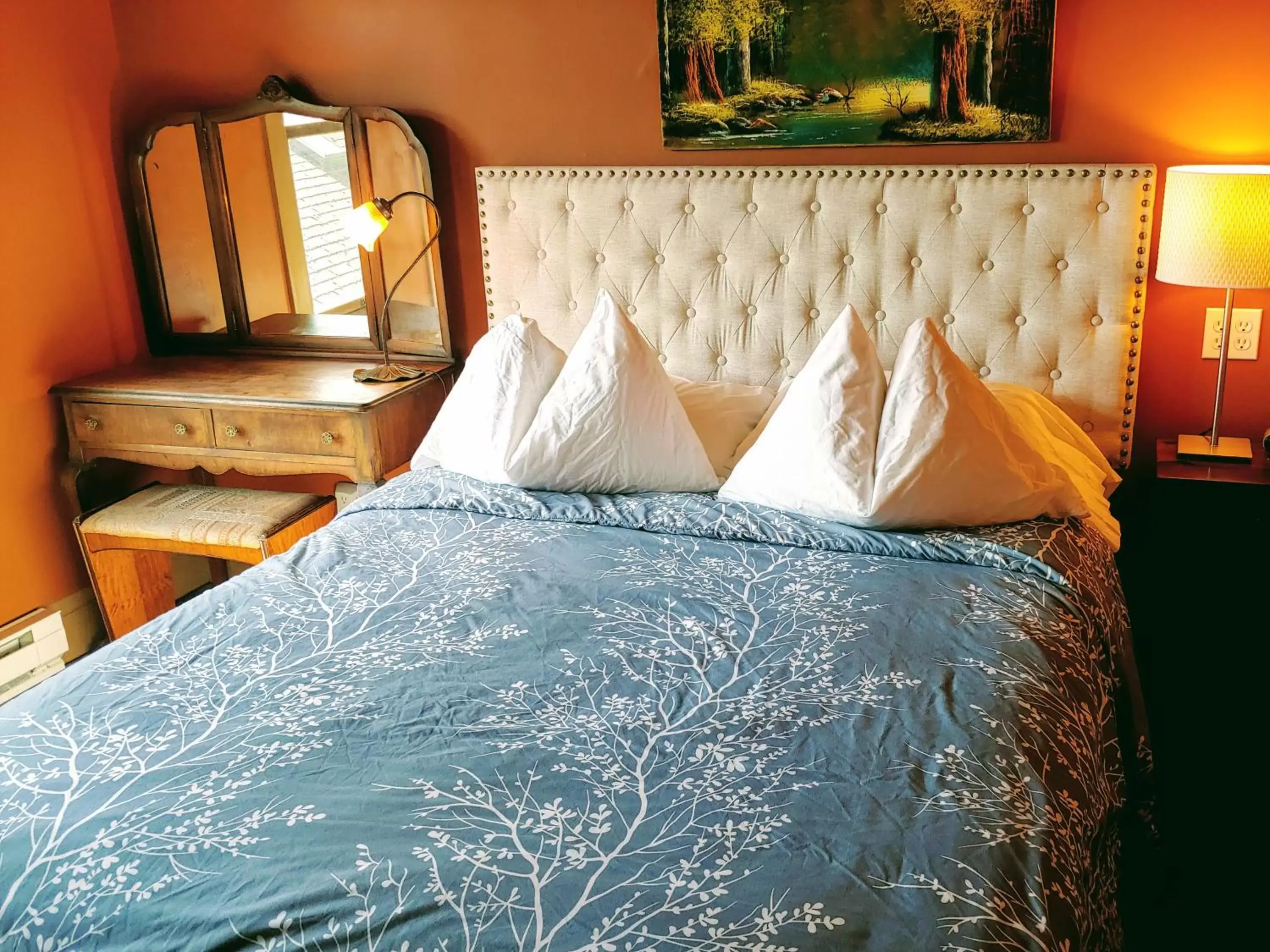 Bed in Bluebird Guesthouse
