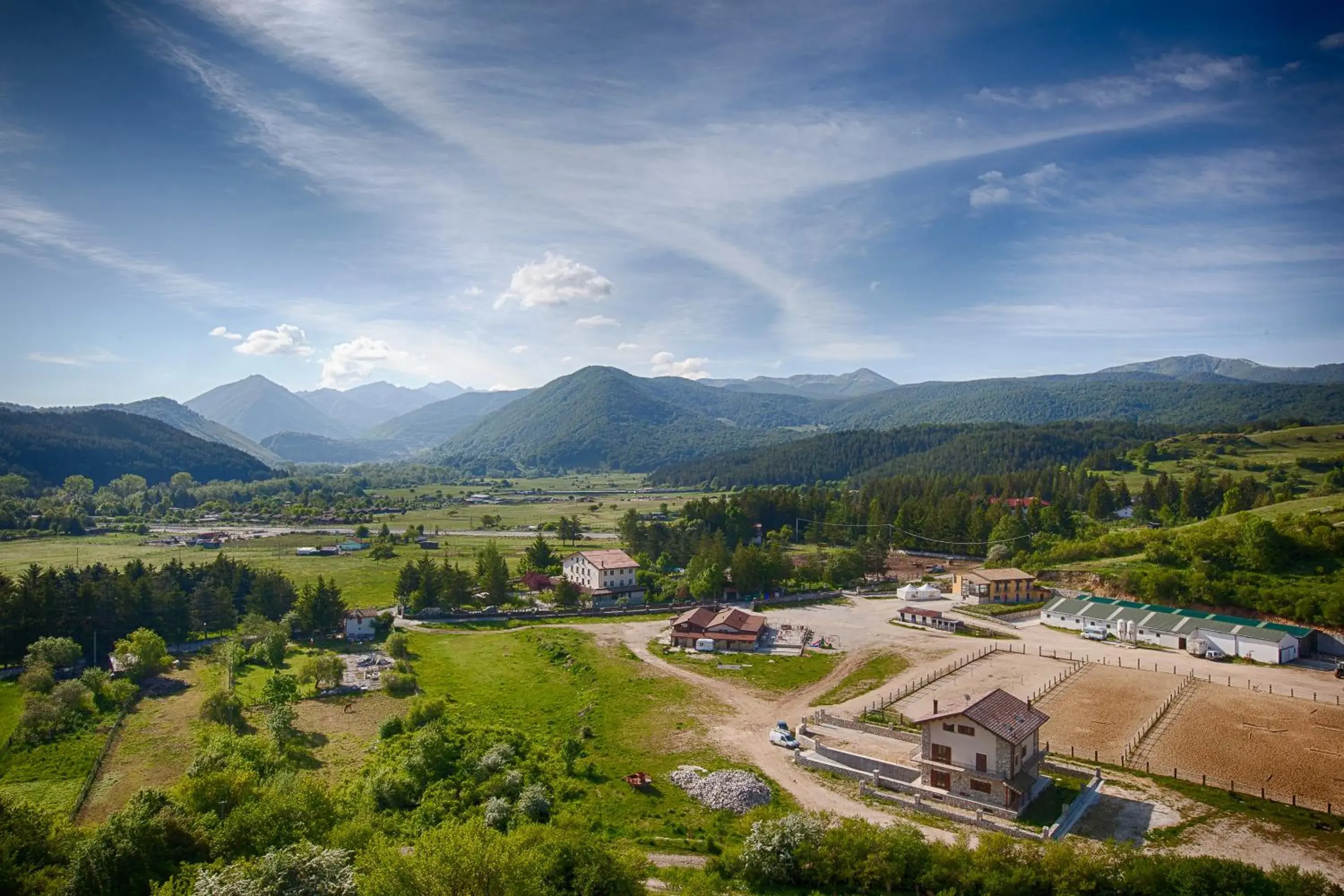 Mountain view, Bird's-eye View in Hotel Iris