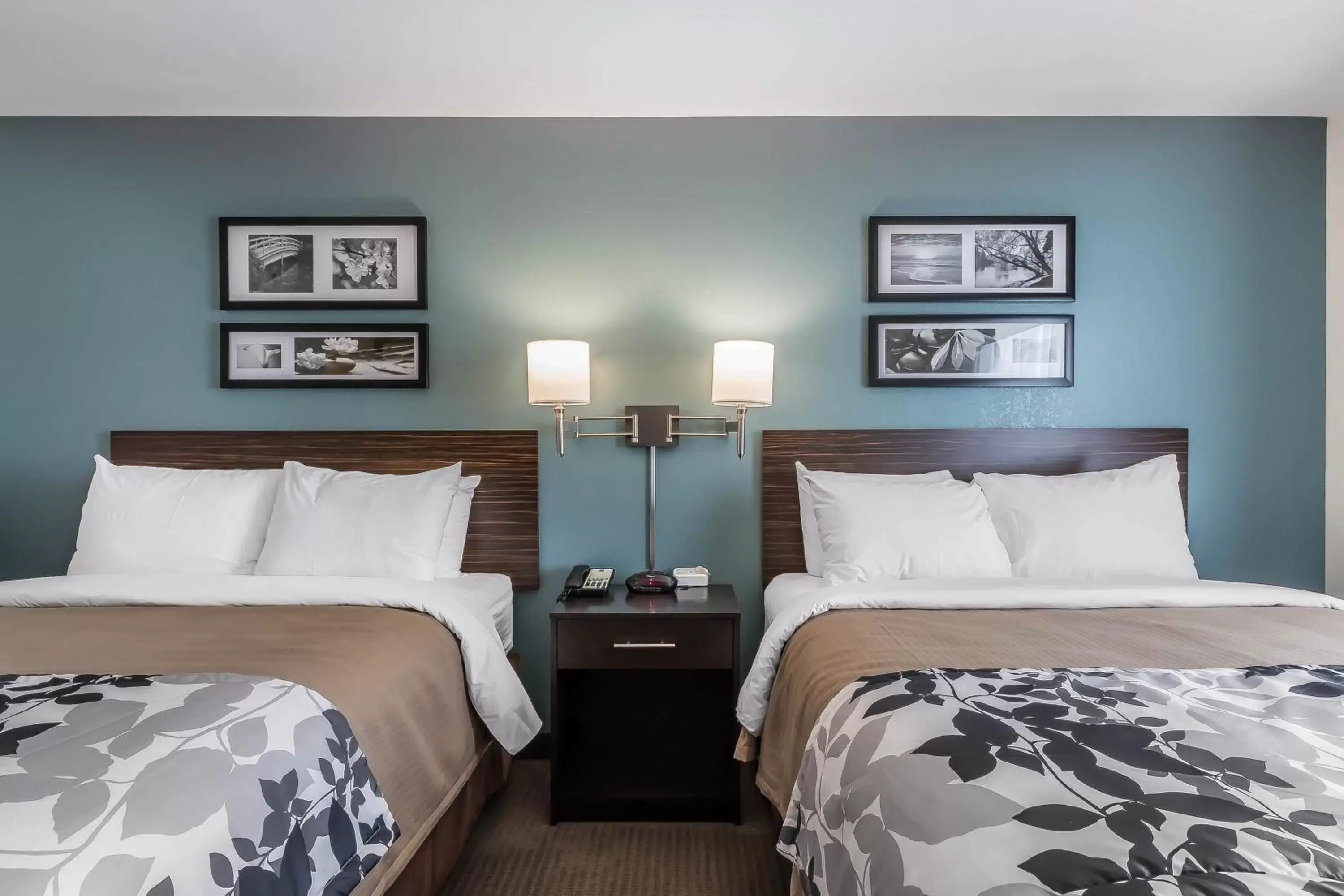 Bedroom, Bed in Sleep Inn & Suites O'Fallon MO - Technology Drive Bedroom, Bed in Sleep Inn & Suites O'Fallon MO - Technology Drive