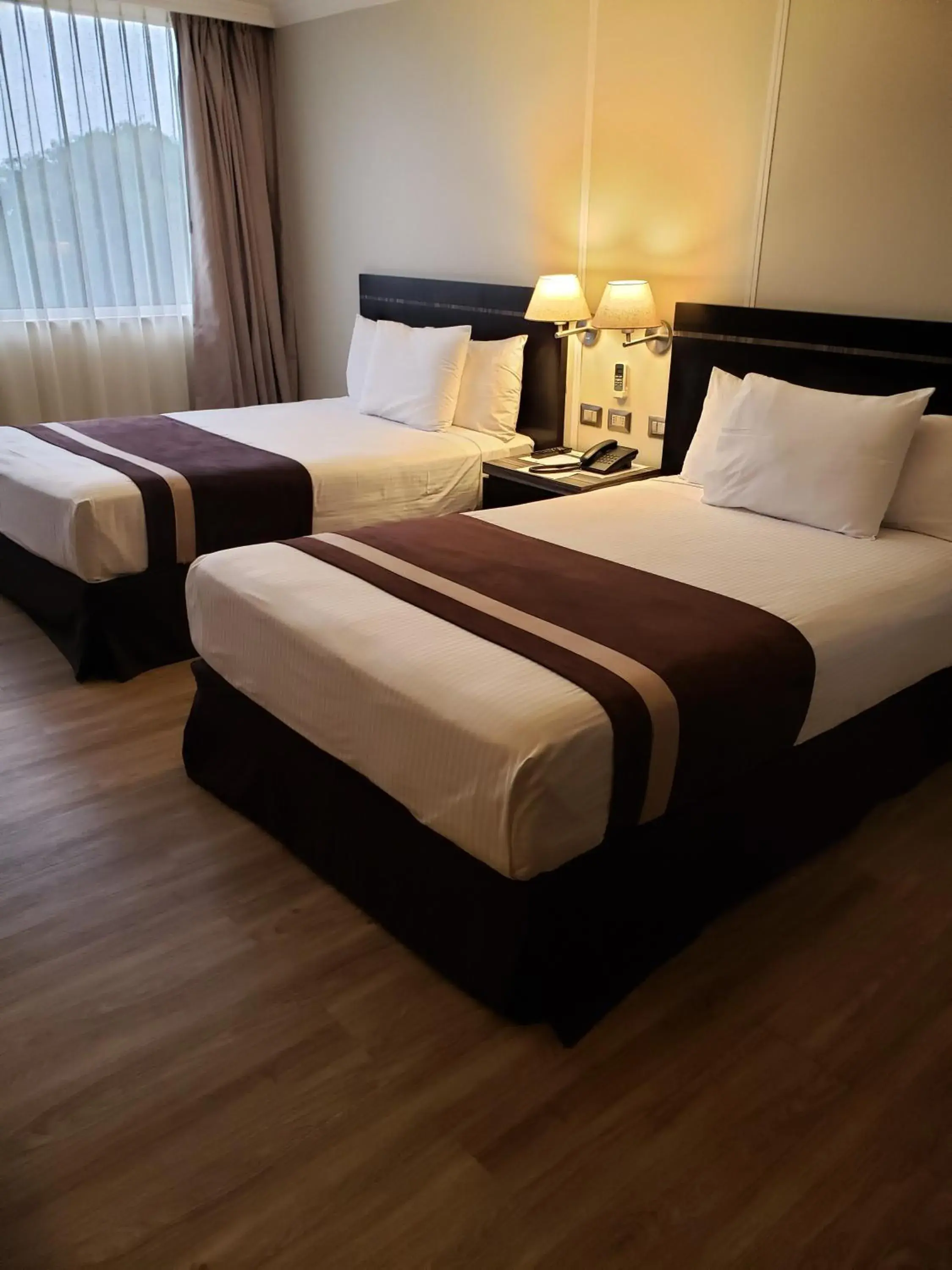 Bed in Hotel Diego de Almagro La Serena