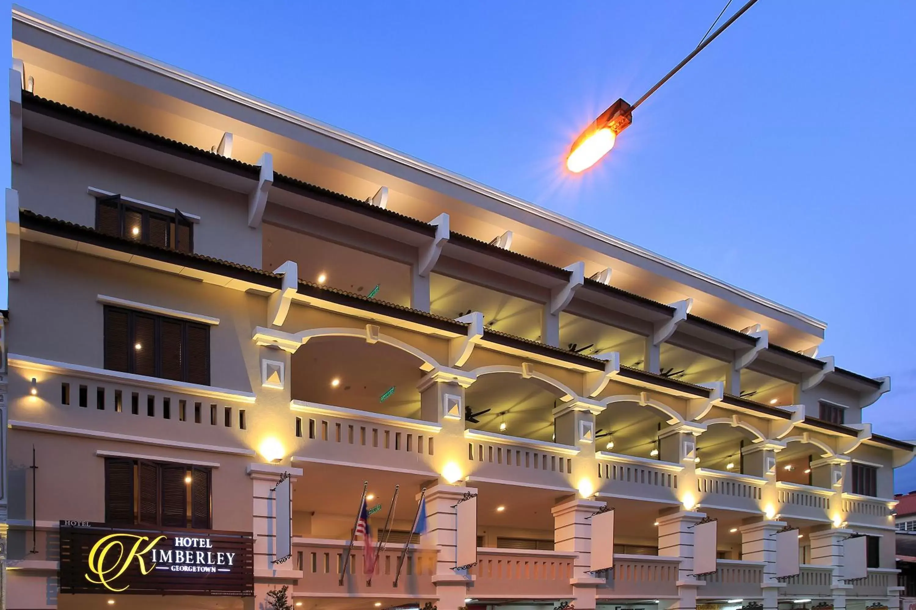 Property building in Kimberley Hotel Georgetown