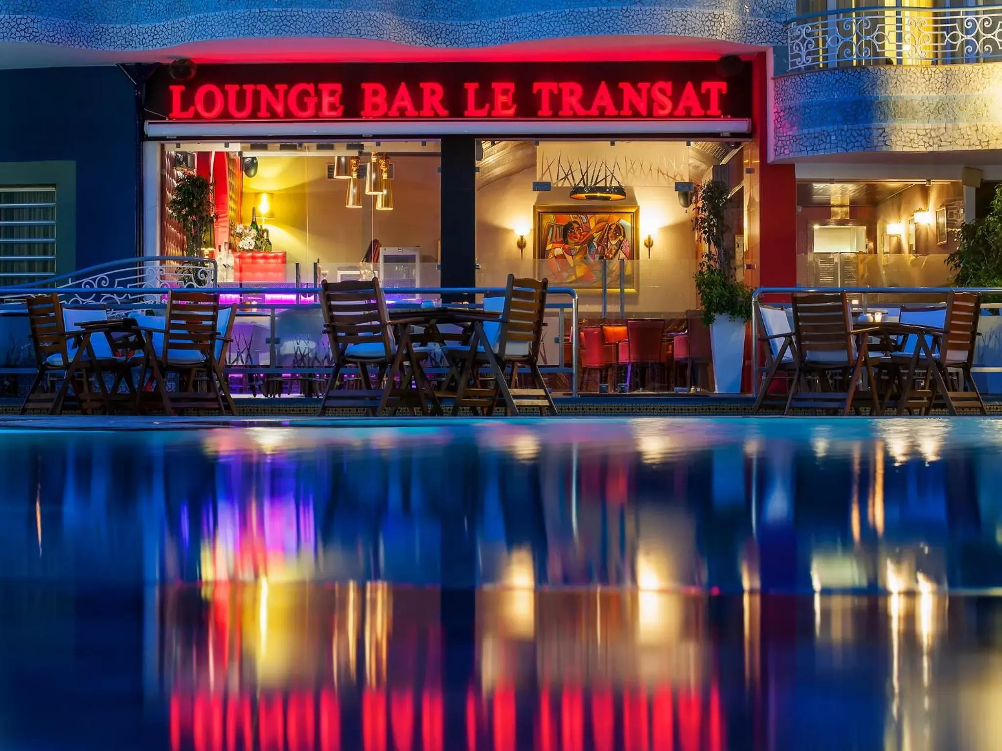 Lounge or bar in Hôtel Club Val d'Anfa Casablanca Ocean view