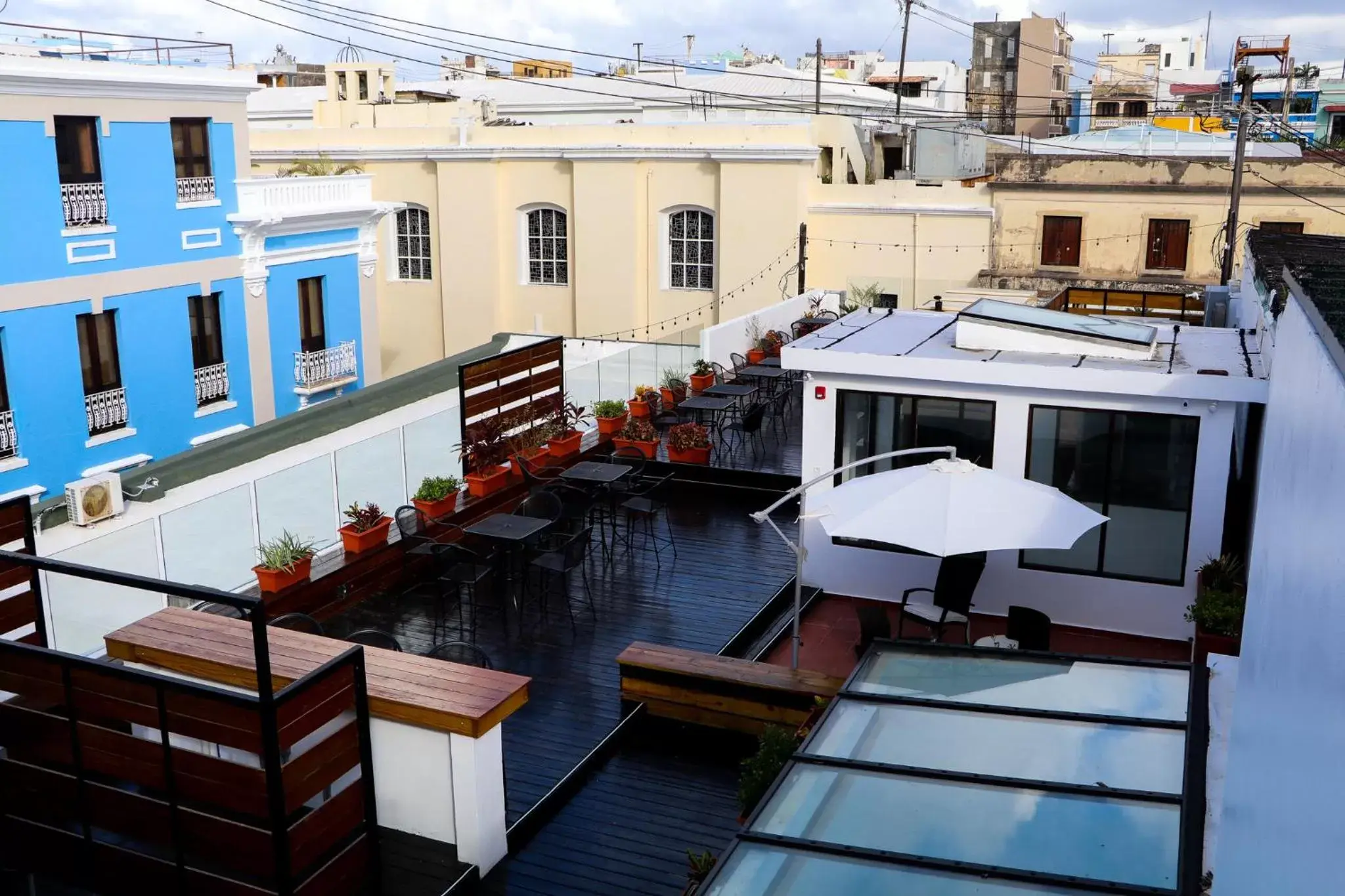 Balcony/Terrace in 352 Guest House Hotel Boutique