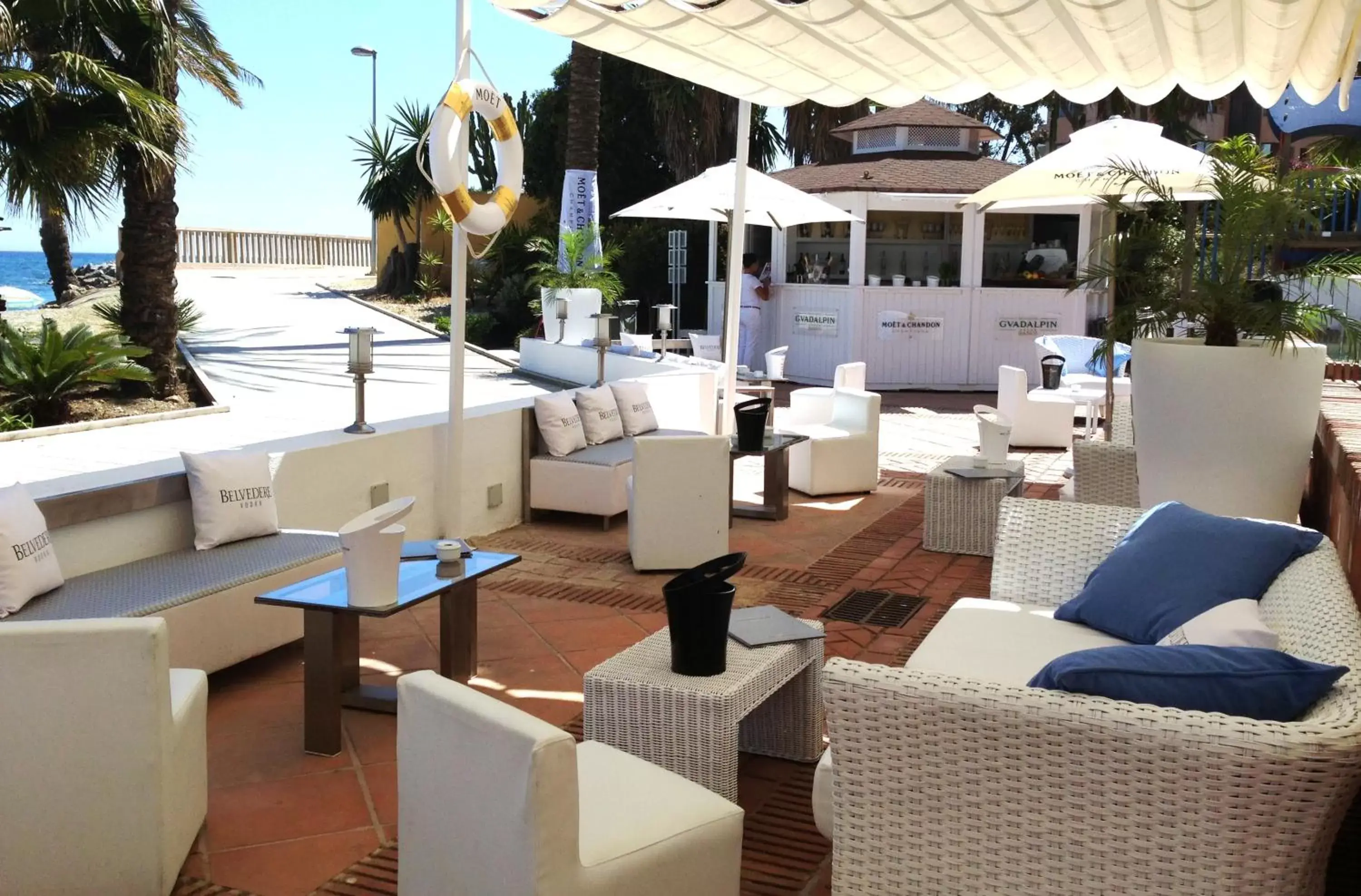 Living room, Restaurant/Places to Eat in Gran Hotel Guadalpín Banus