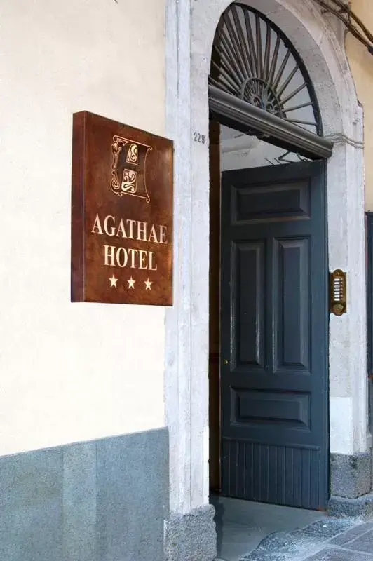 Facade/entrance in Hotel Agathae