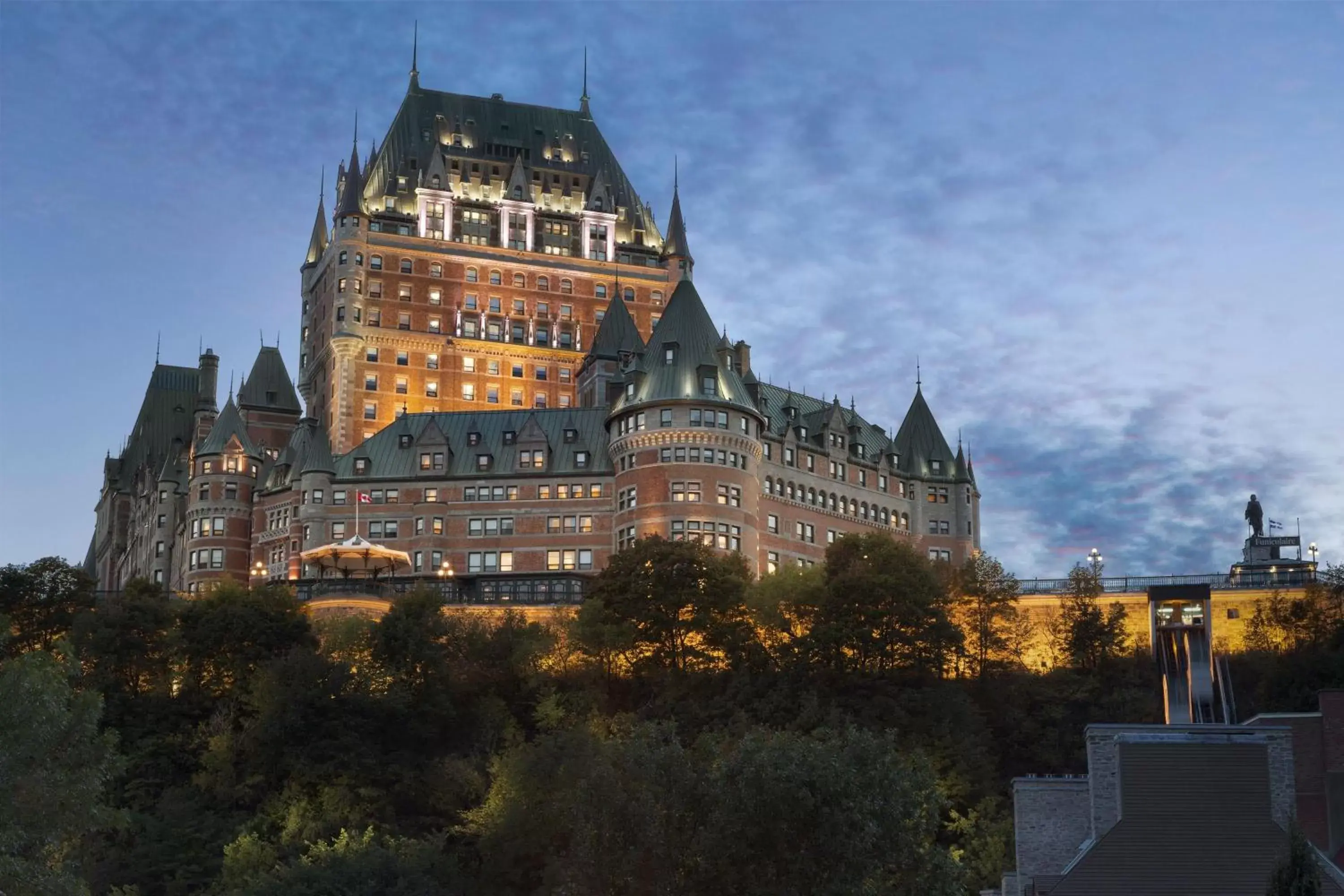 Property building in Fairmont Le Chateau Frontenac