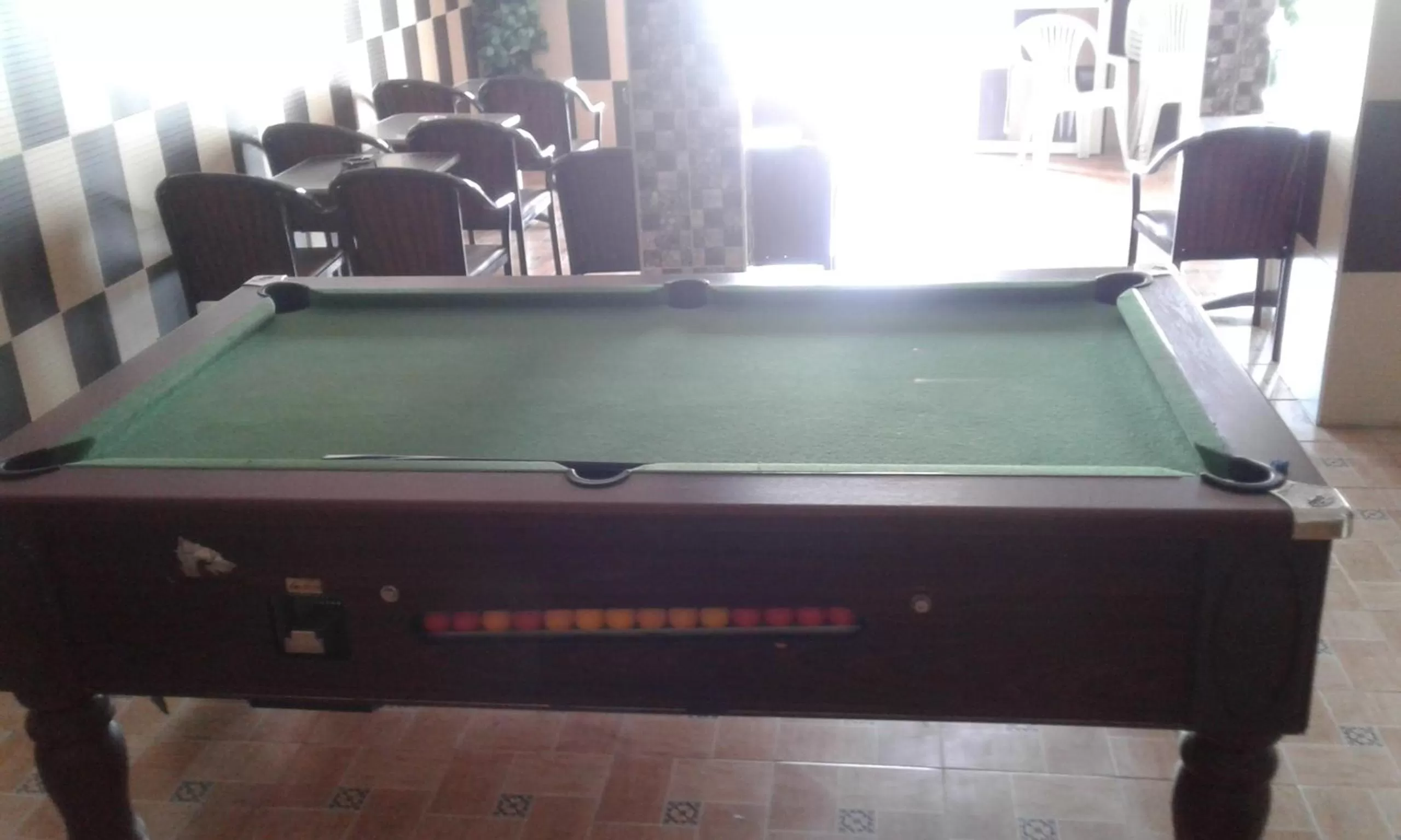 Billiard, Billiards in Hotel El ghazi