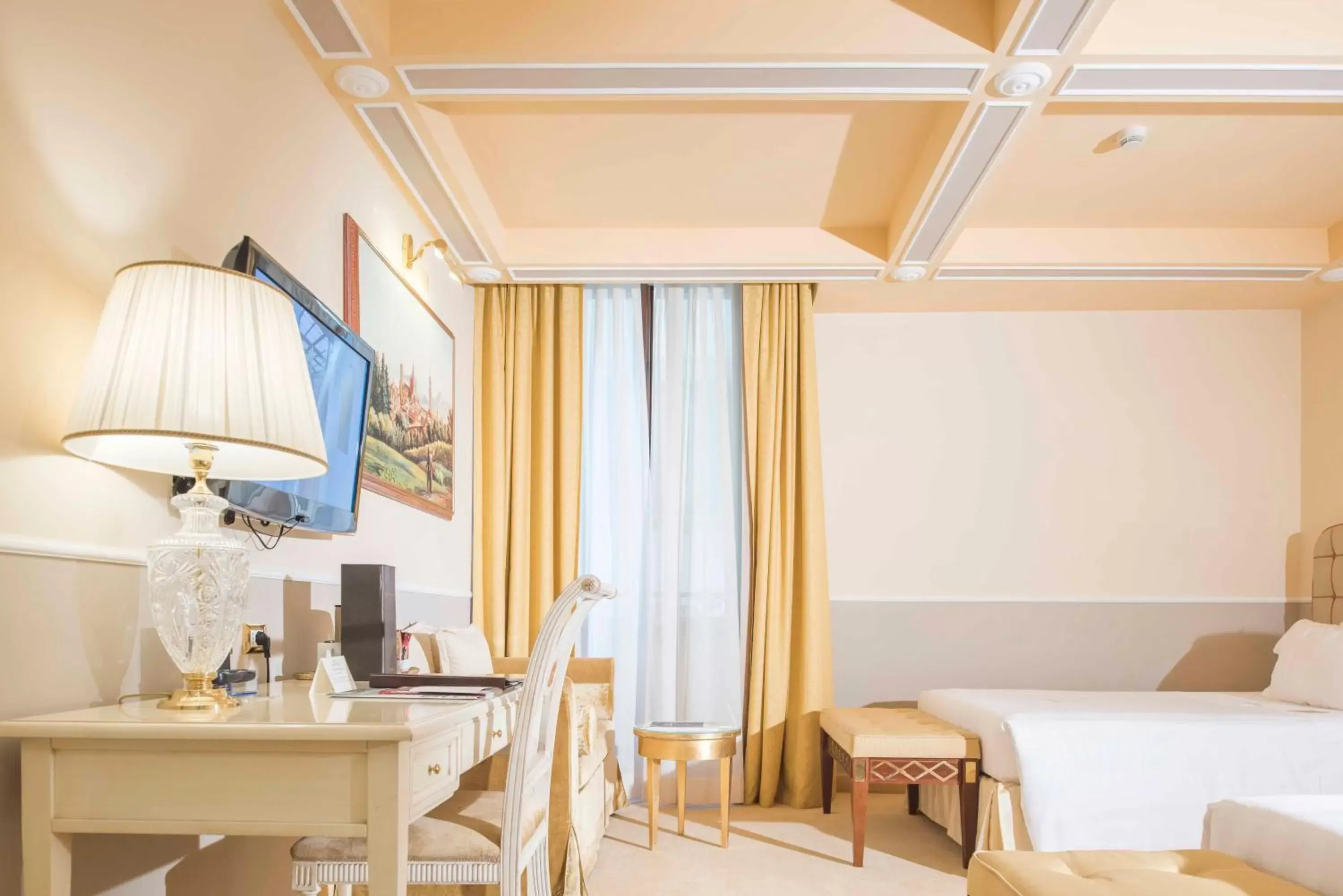 Bedroom in Golden Tower Hotel & Spa