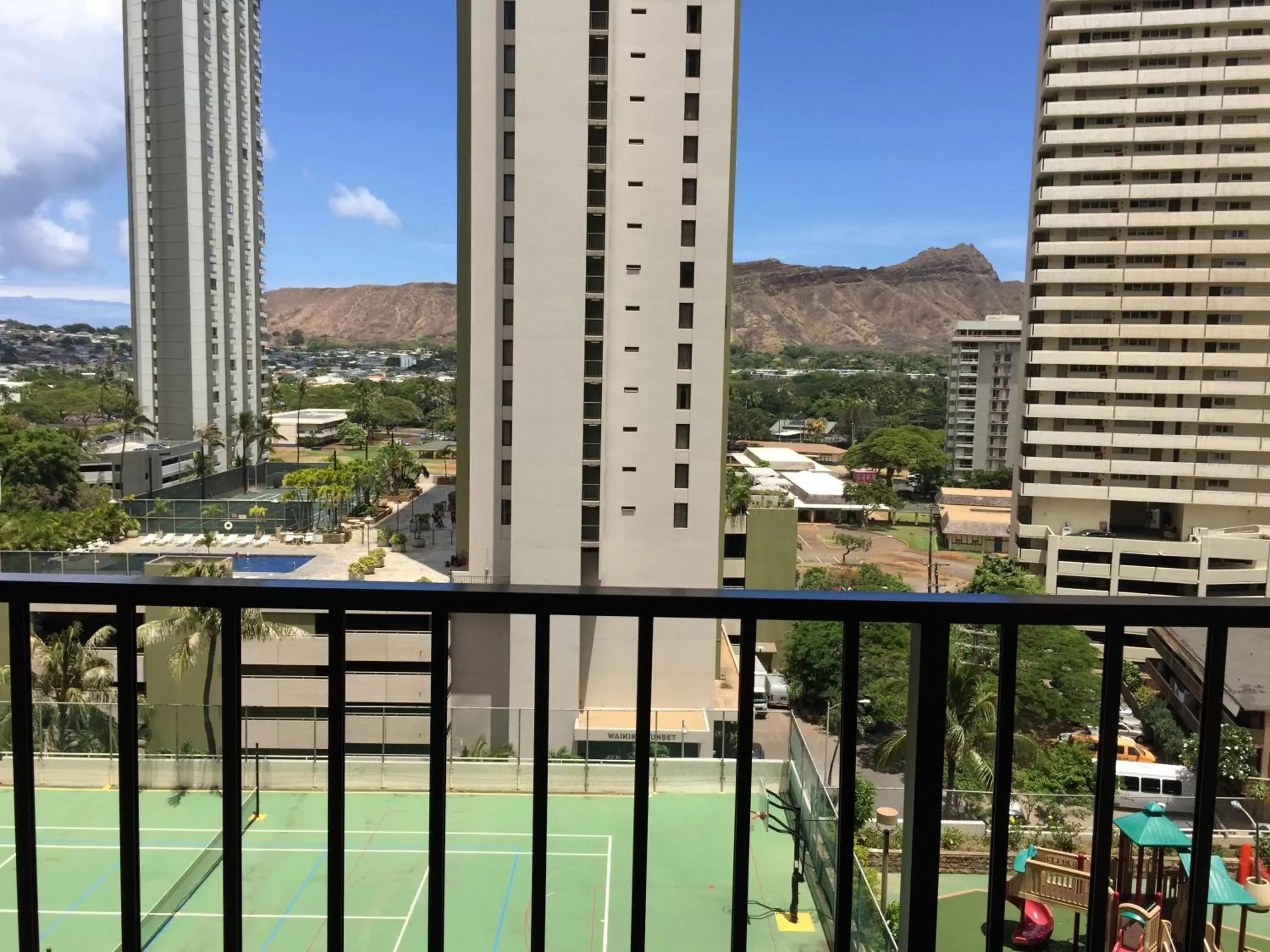 City view in Hawaiian Sun Holidays