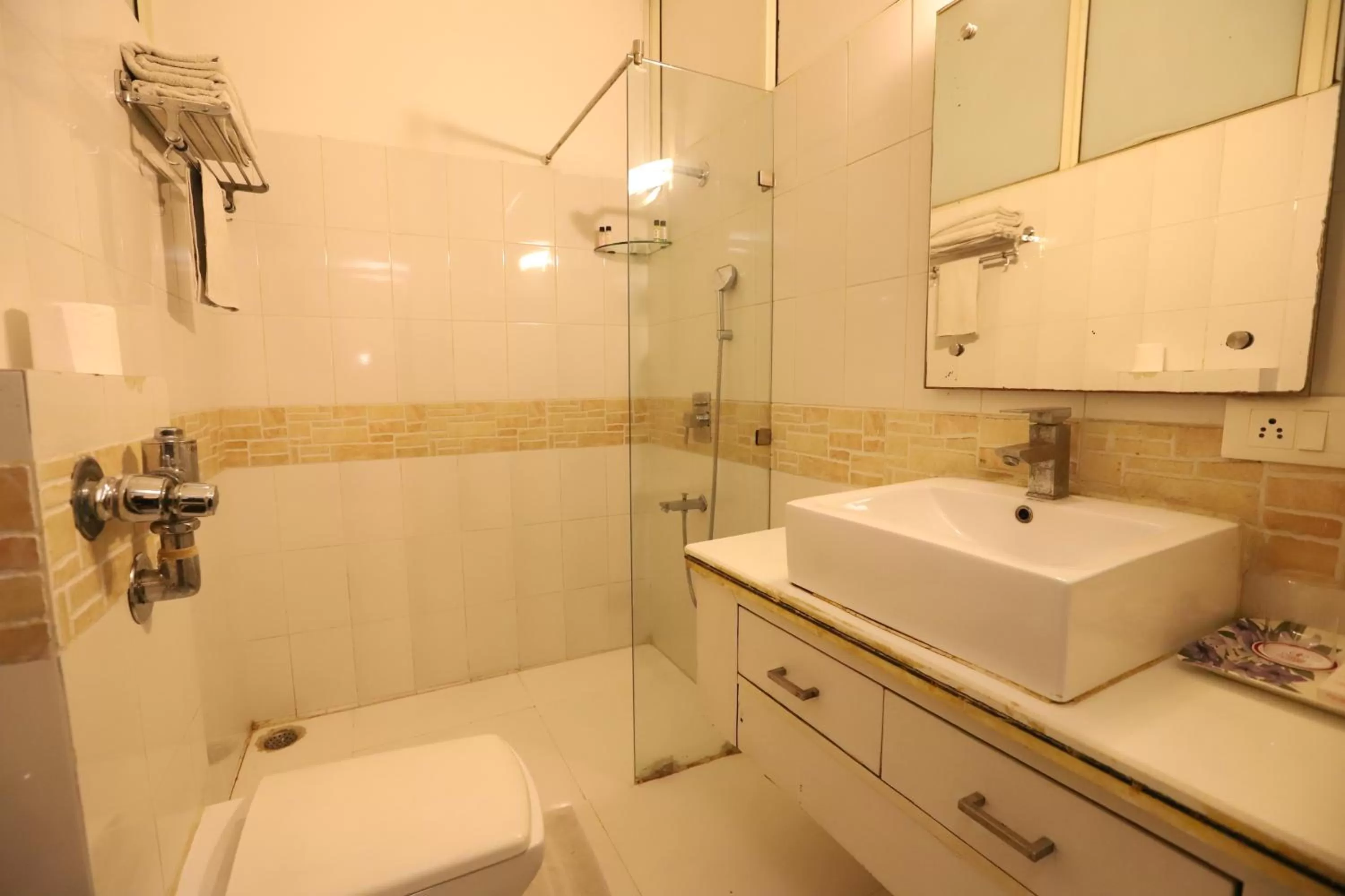 Shower in Hotel Capitol Hills - Greater Kailash Delhi