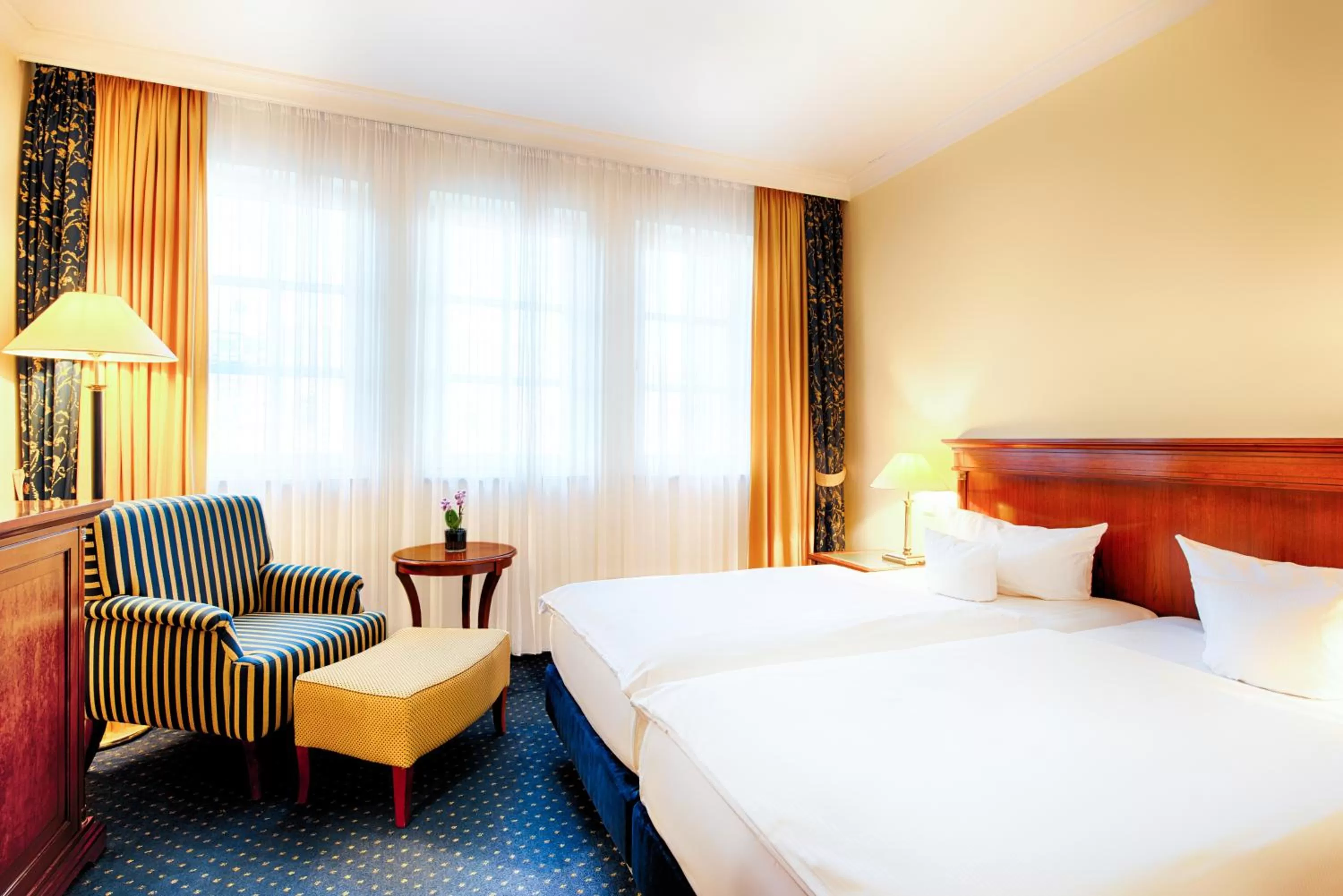 Bed in Hotel Villa Geyerswörth