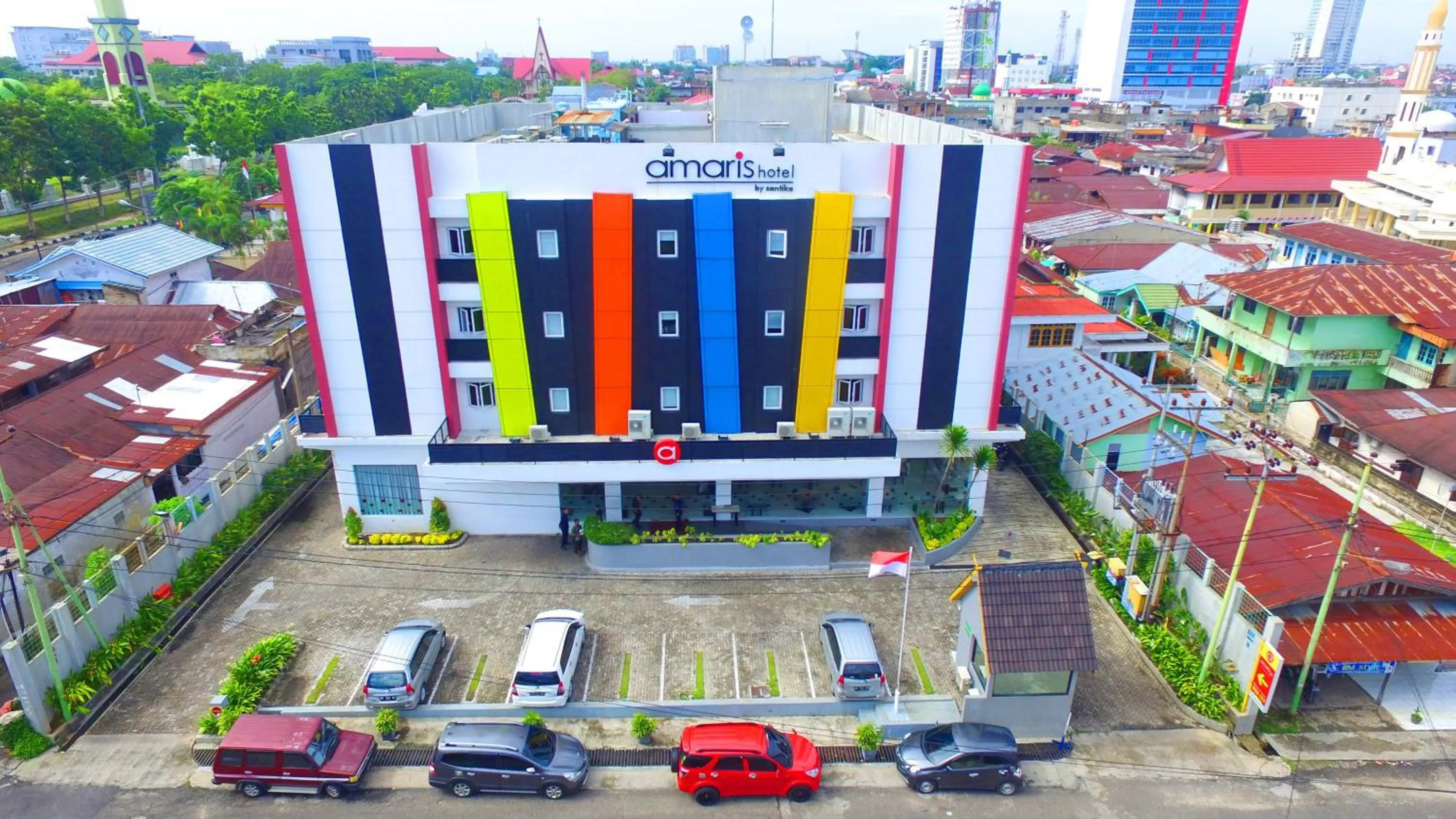 Bird's eye view in Amaris Hotel Pekanbaru