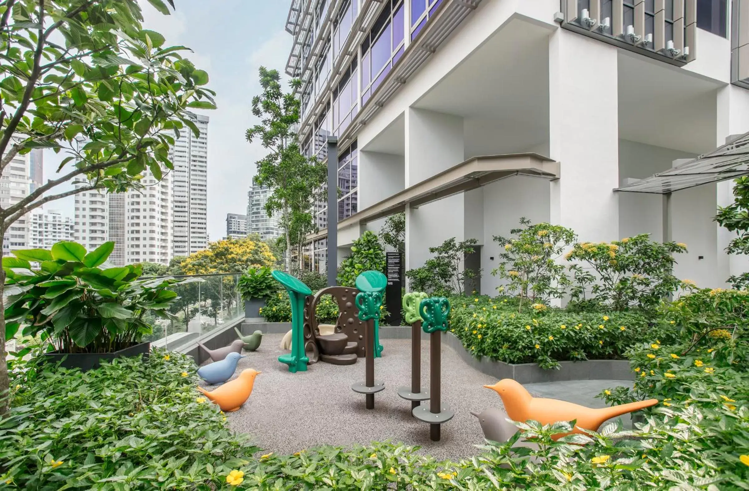 Children play ground, Property Building in Ascott Orchard Singapore