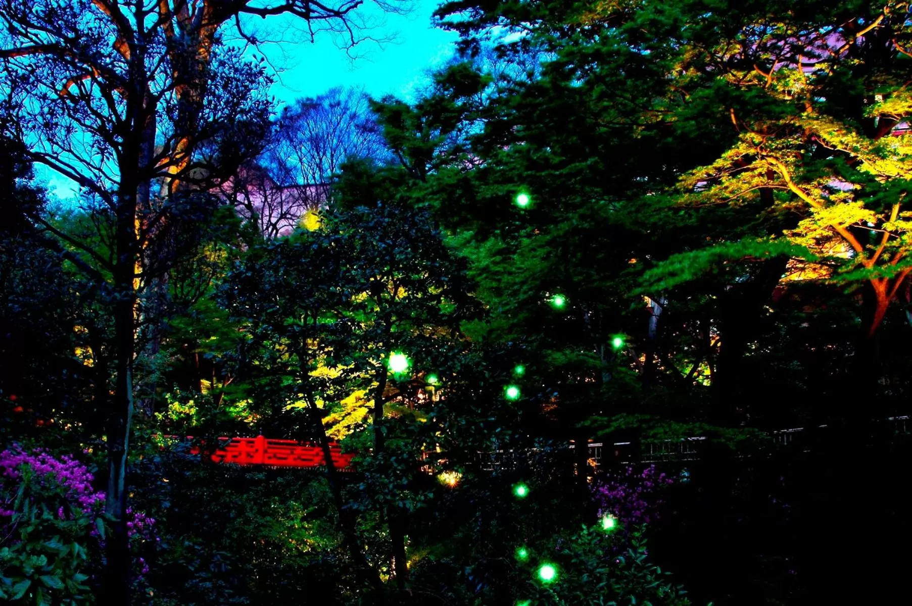 Garden in Hotel Chinzanso Tokyo