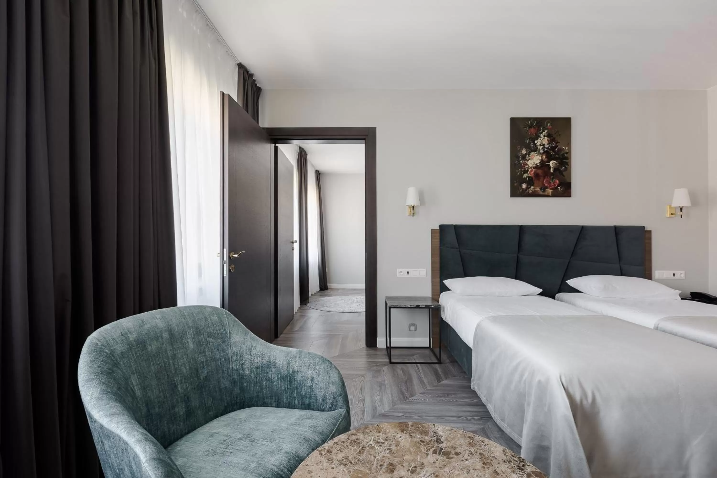 Bed in VICTORIA Hotel Klaipėda