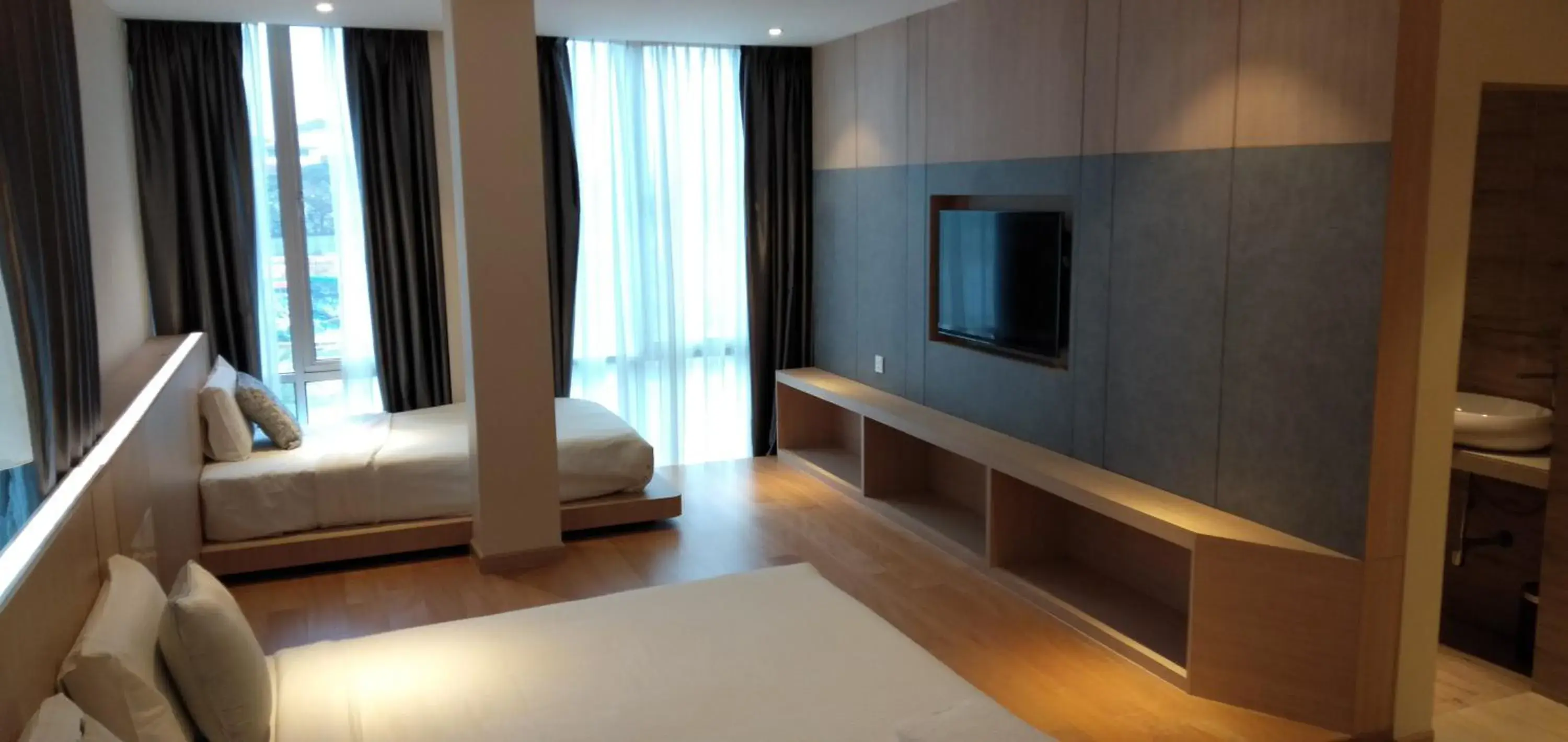 TV/Entertainment Center in Kyoto Boutique Hotel