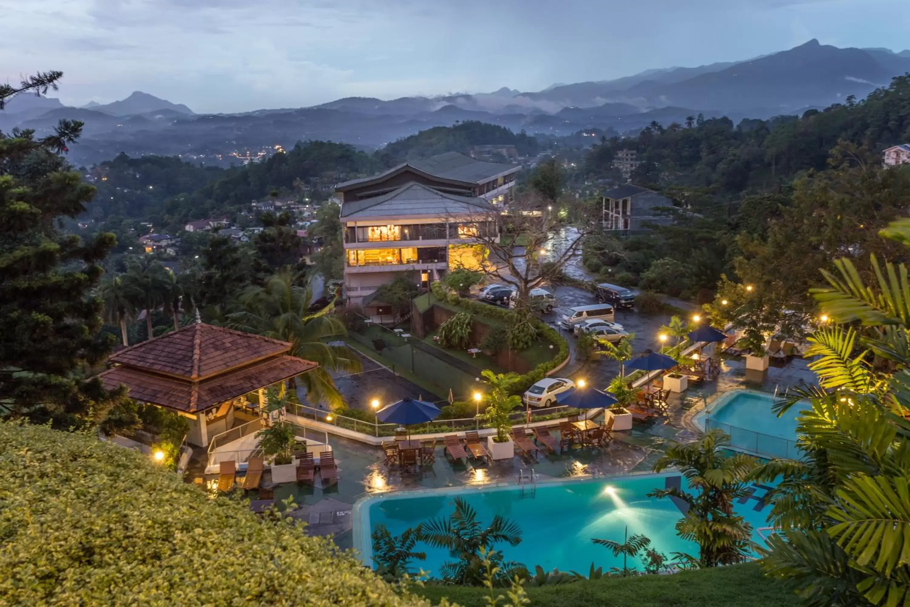 Pool view in Kandy The Tourmaline