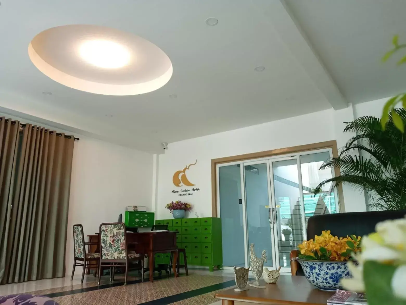 Lobby or reception in Nine Smiths Hotels Chiangmai Lobby or reception in Nine Smiths Hotels Chiangmai