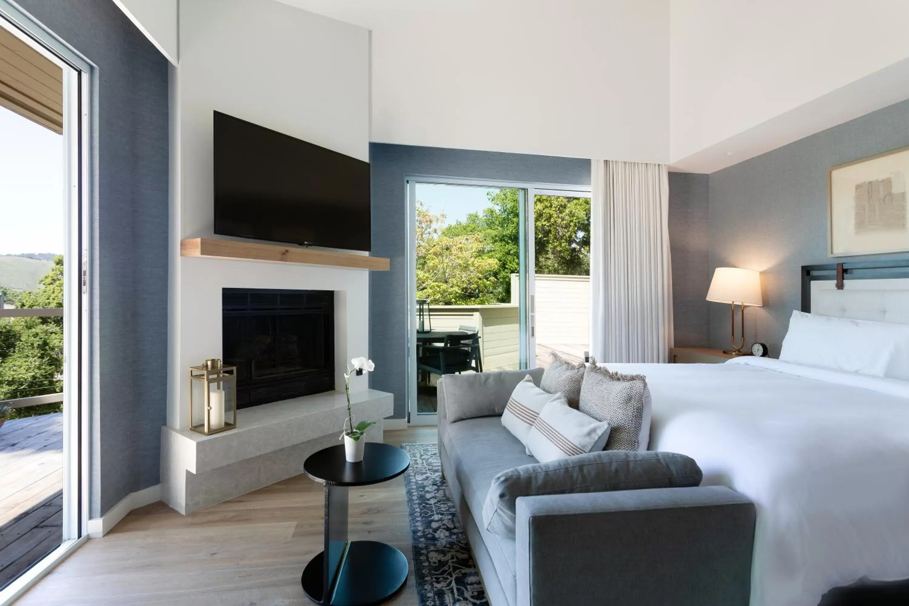 Bedroom, Seating Area in Carmel Valley Ranch, in The Unbound Collection by Hyatt