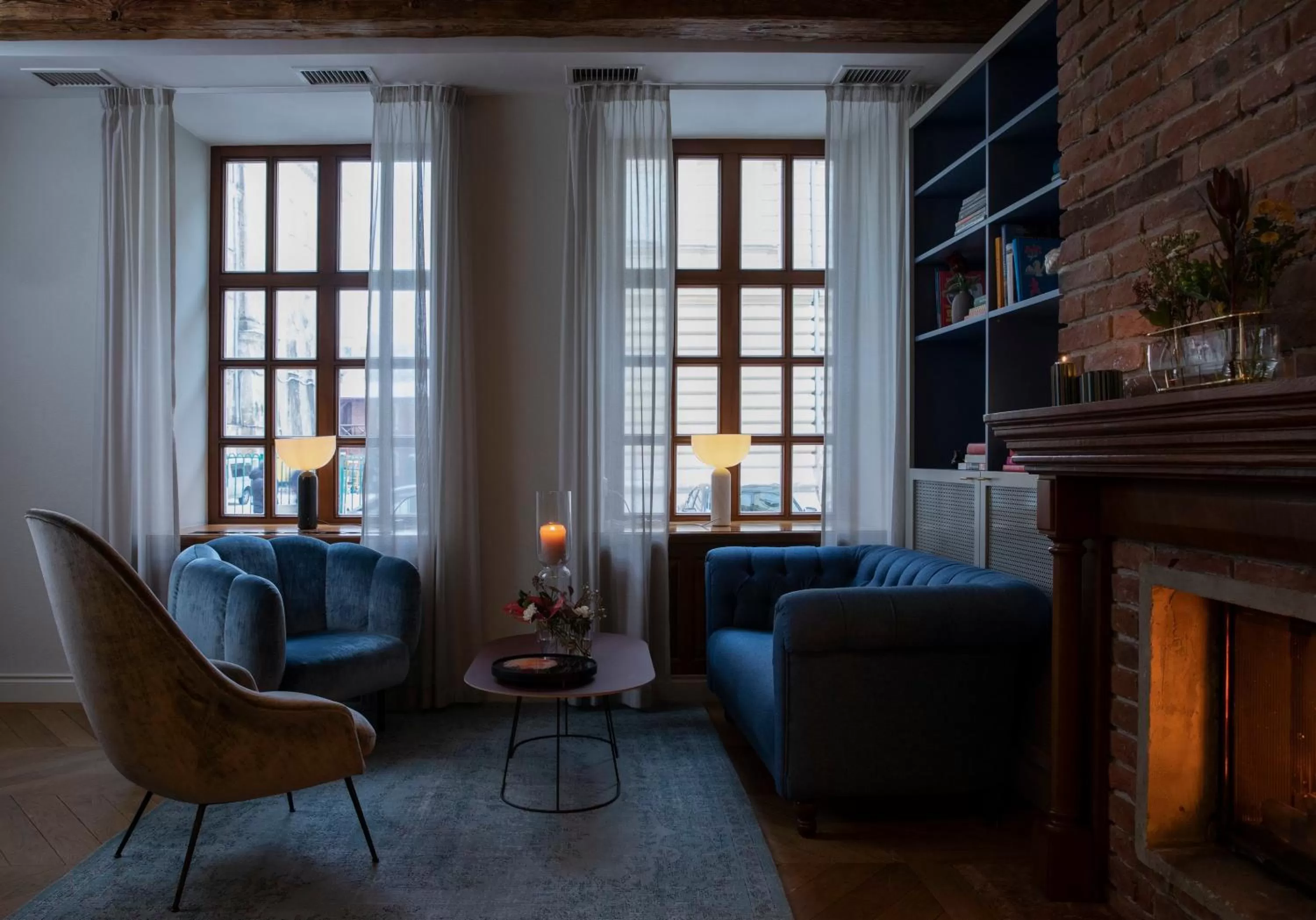 Library in Leopolis Hotel