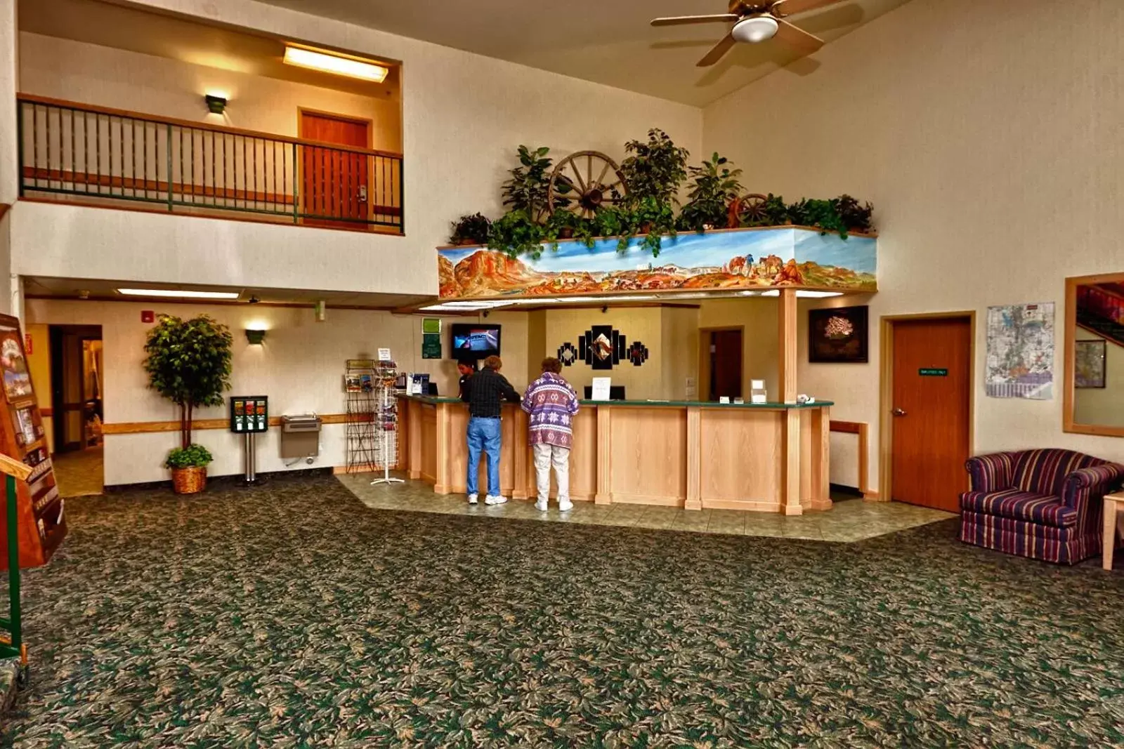 Lobby or reception in Arch Canyon Inn