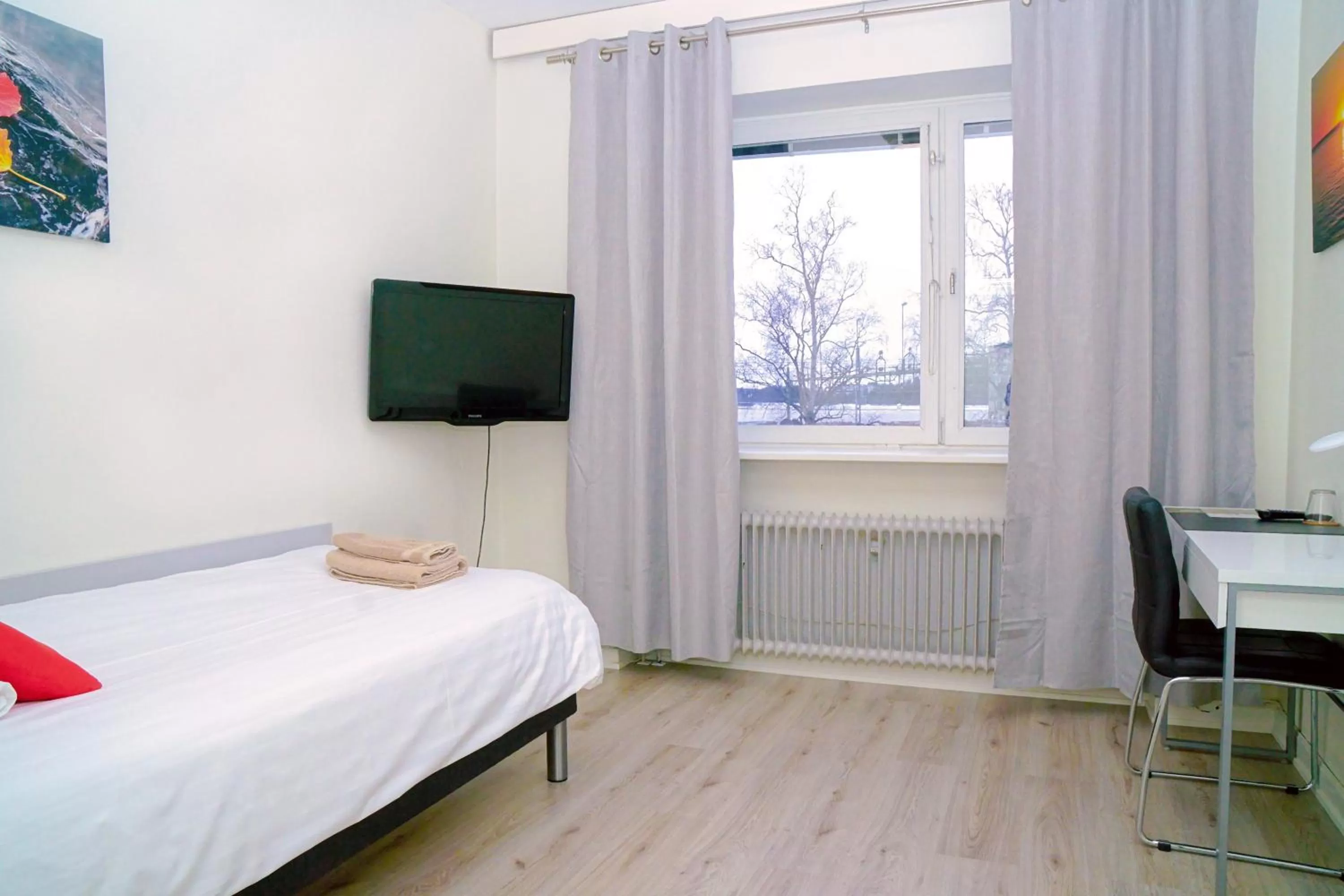 Bedroom, Bed in Hotell Linden