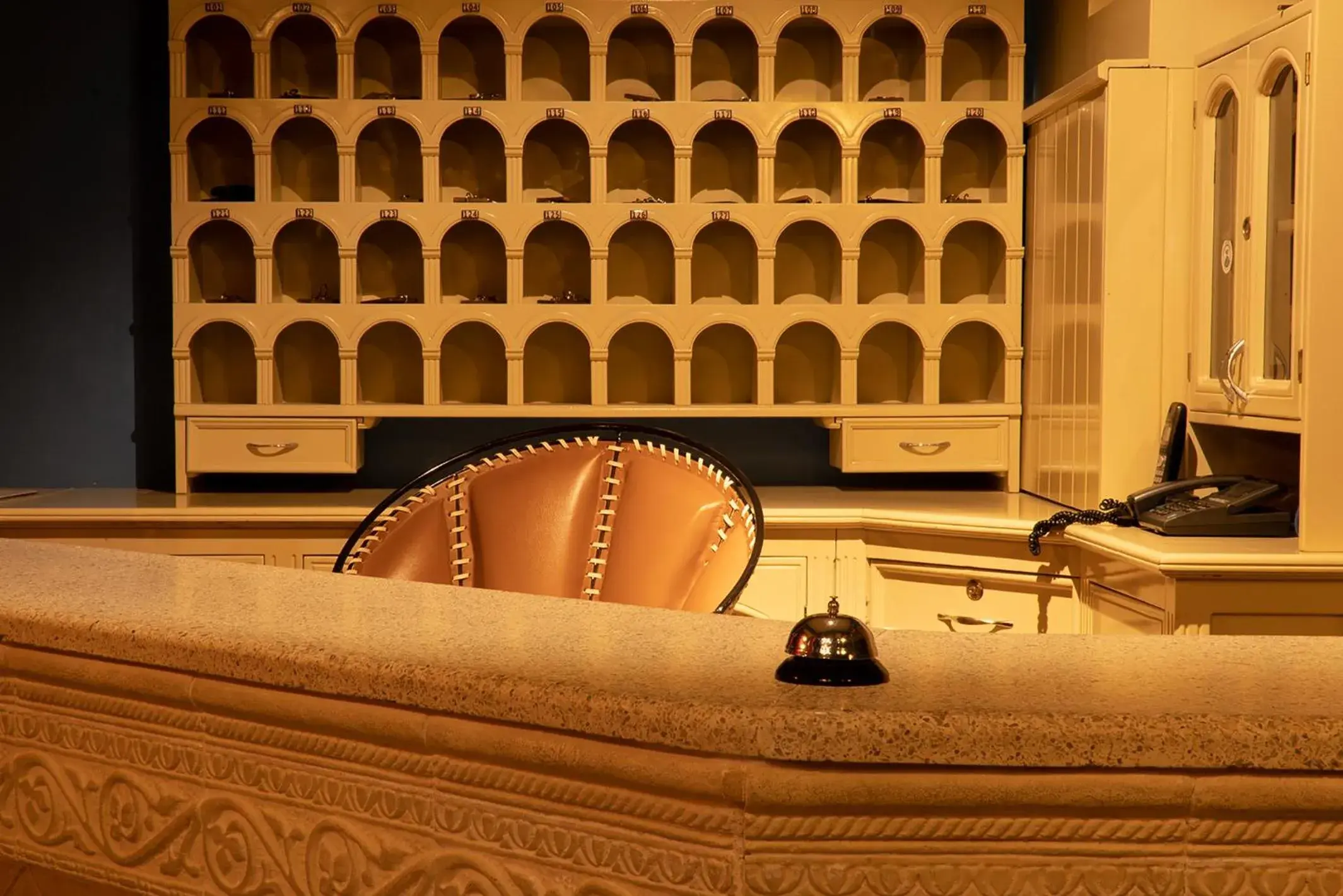 Lobby or reception in Hotel Tepeyac Lobby or reception in Hotel Tepeyac