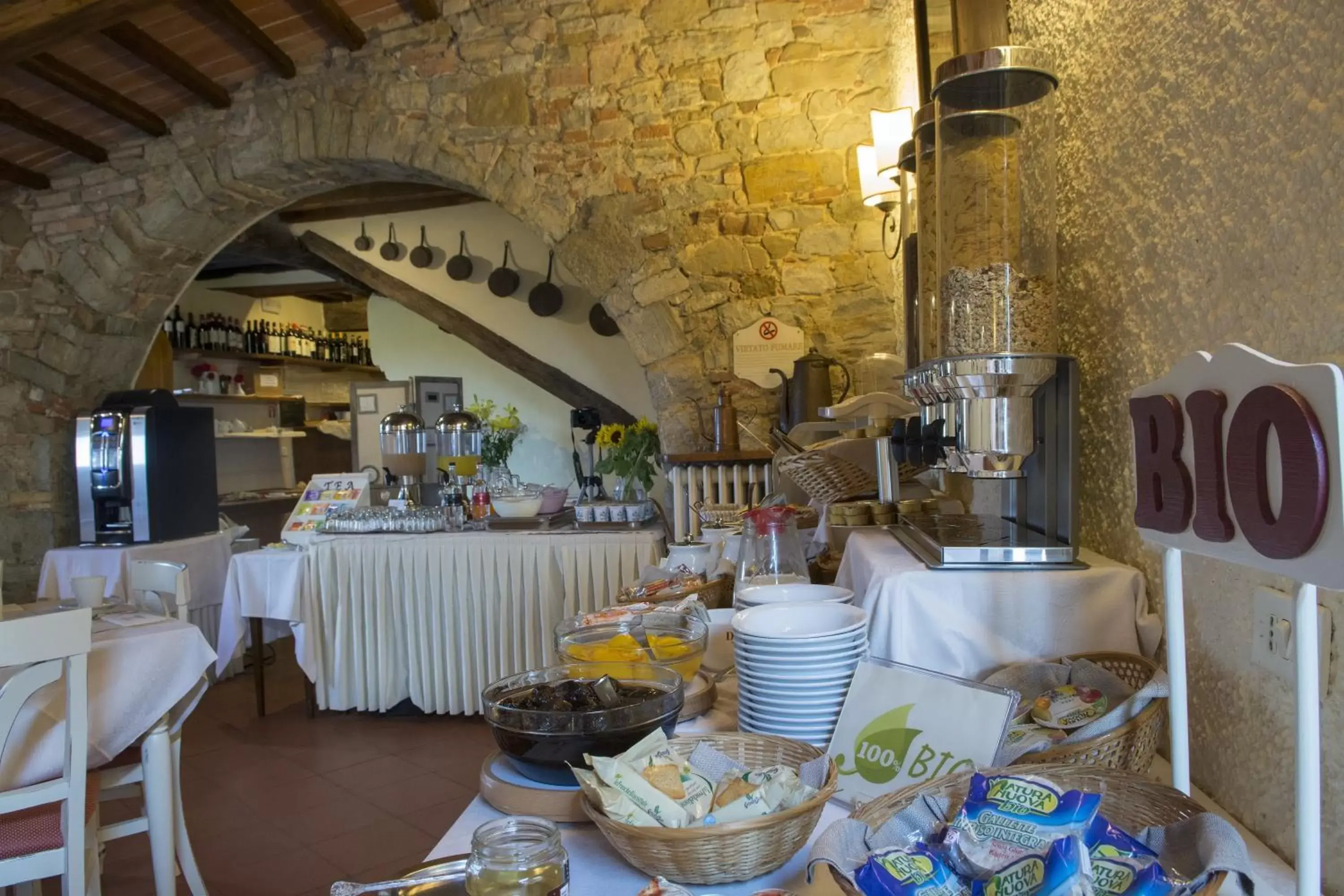 Buffet breakfast in Hotel Belvedere Di San Leonino Buffet breakfast in Hotel Belvedere Di San Leonino