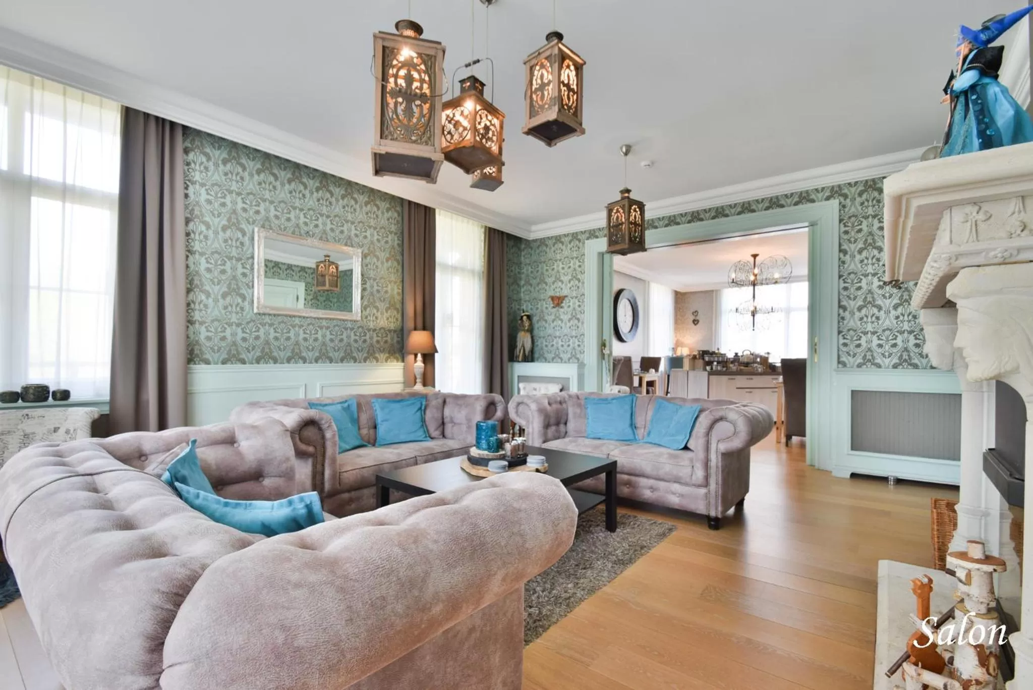 Living room in Hôtel l'Ecrin d'Ô