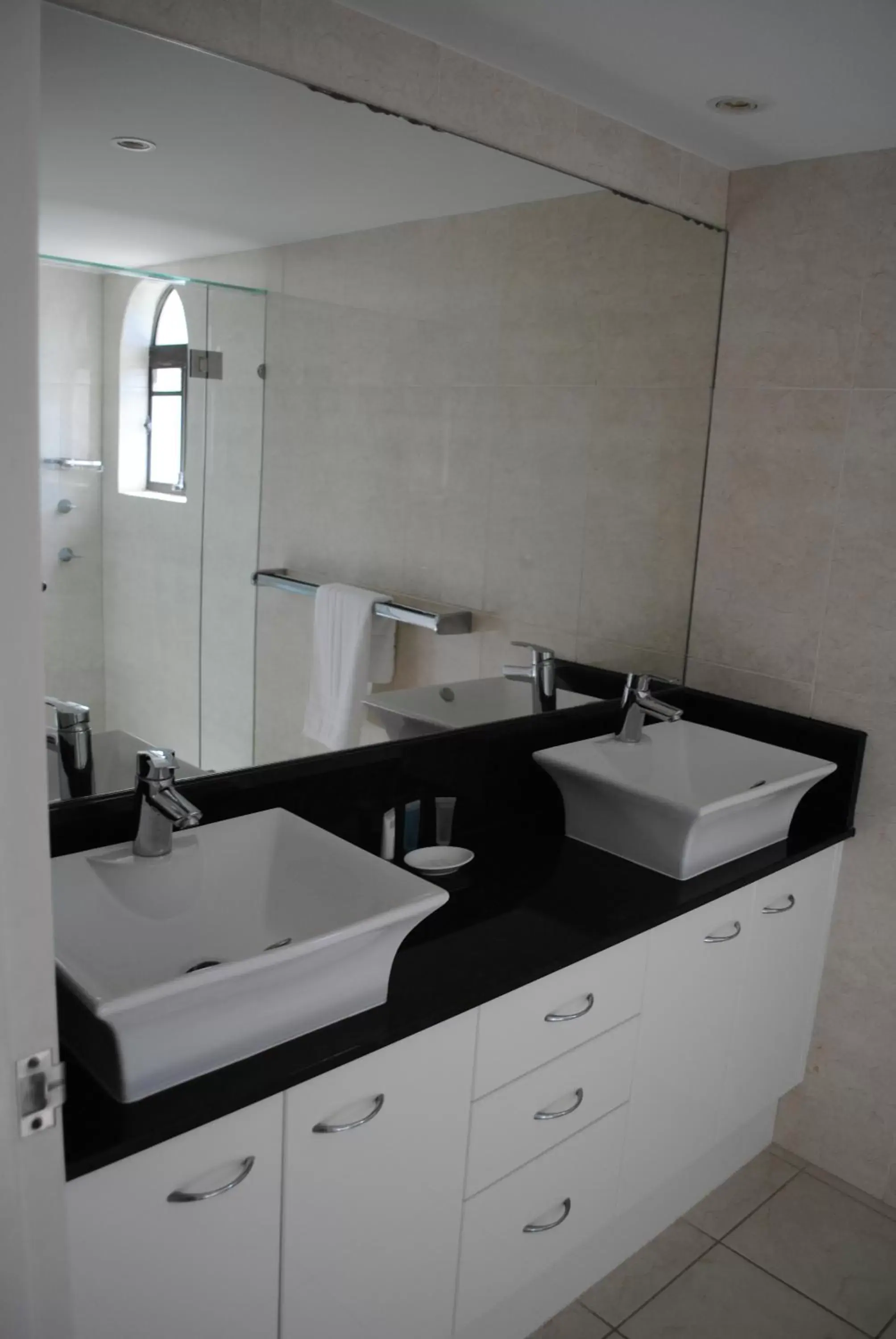 Decorative detail, Bathroom in Albatross North Apartments
