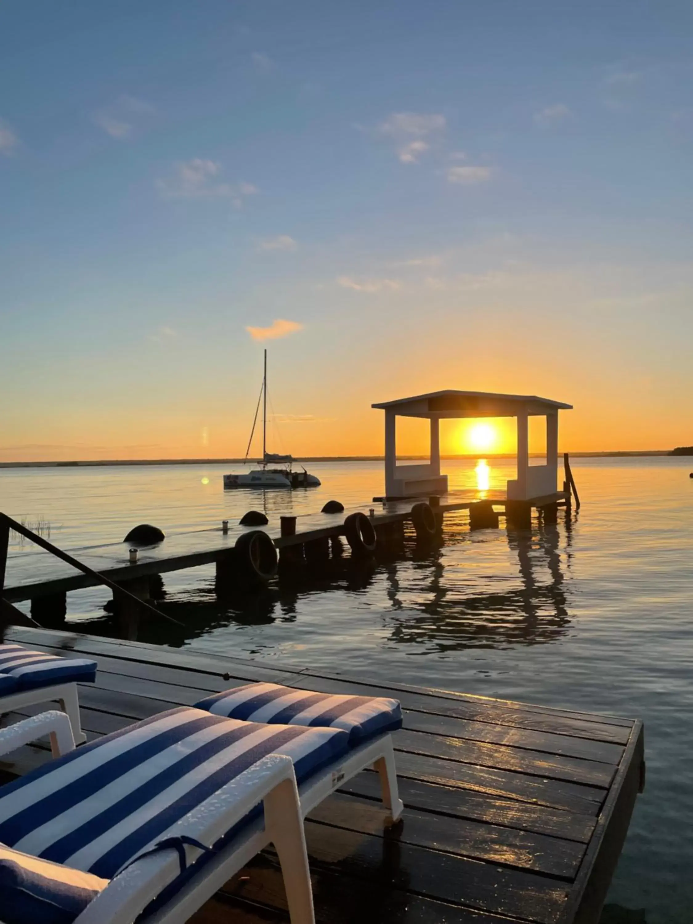 Sunrise, Sunrise/Sunset in Hotel Aldea 19 Bacalar