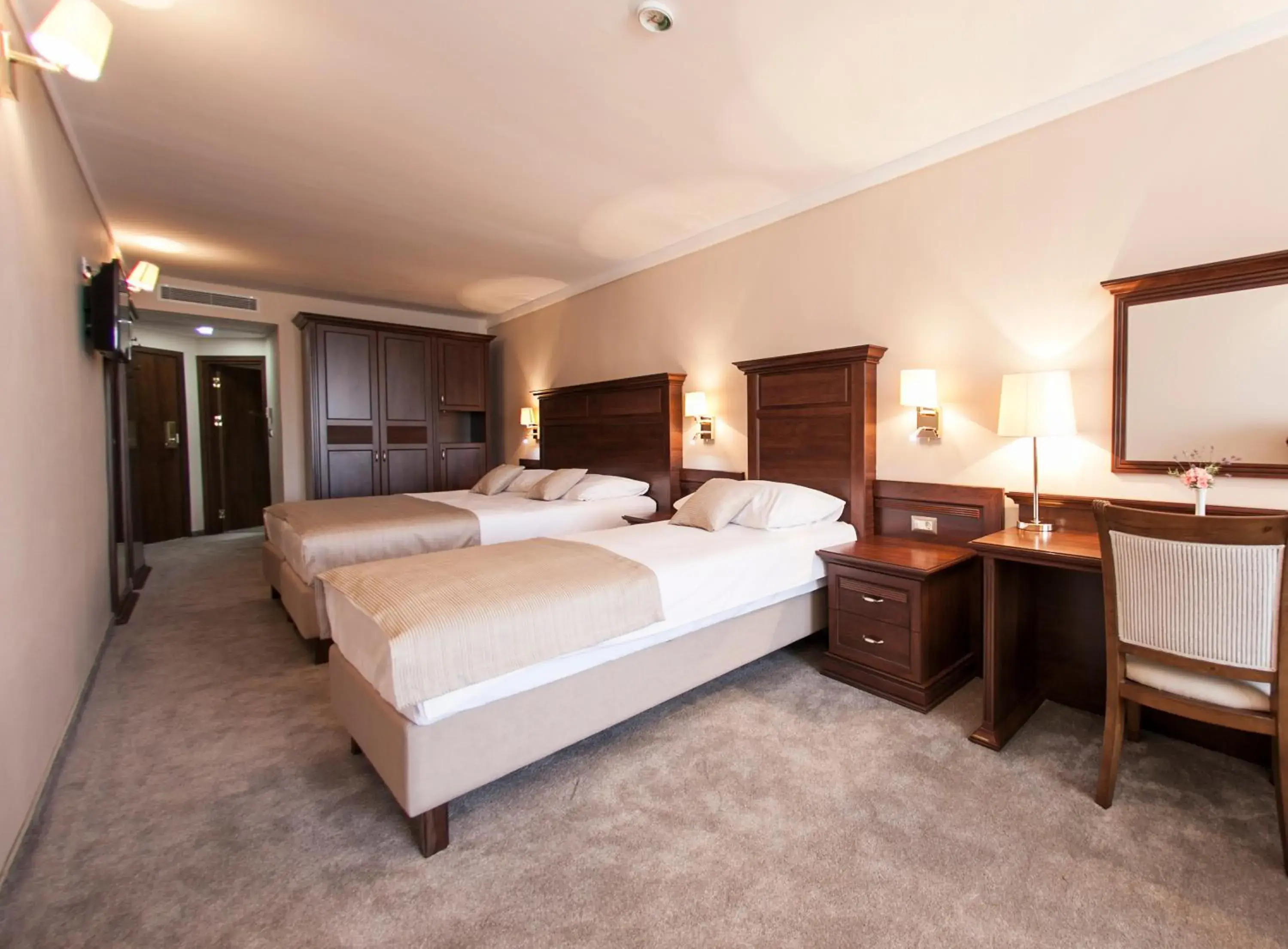 Bed in Grand Hotel Neum
