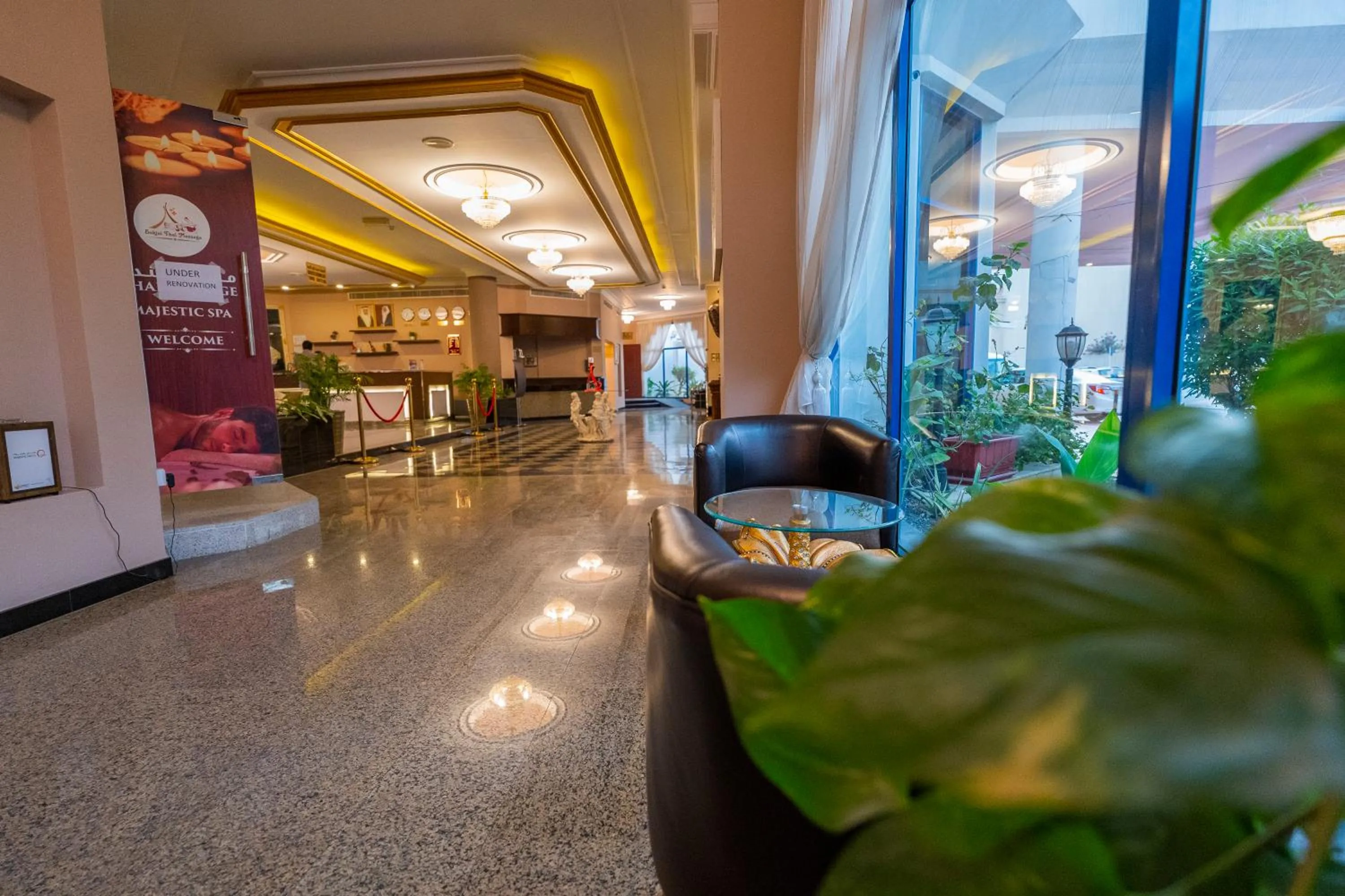 Lobby or reception in Majestic Hotel