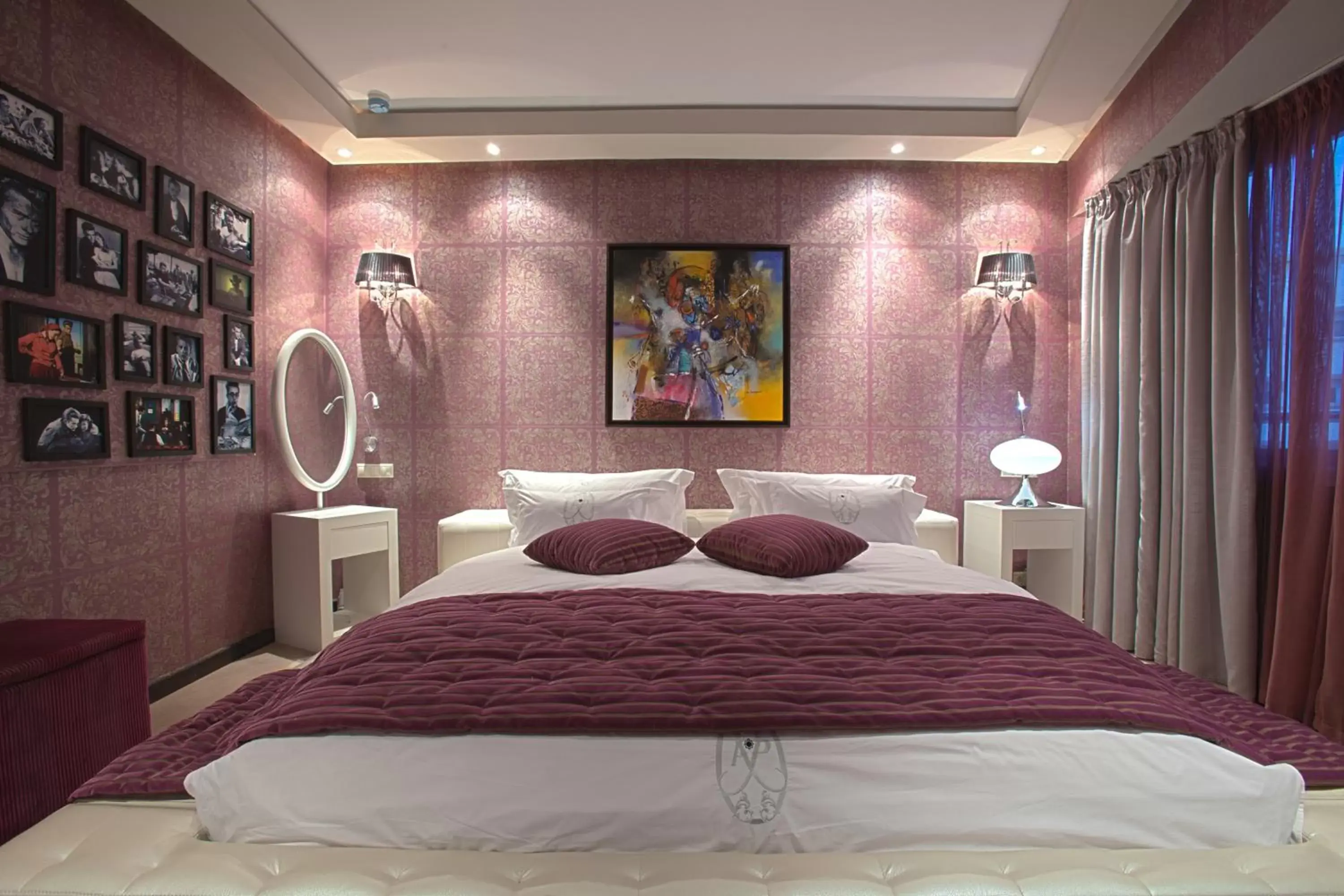 Bedroom, Bed in Art Palace Suites & Spa