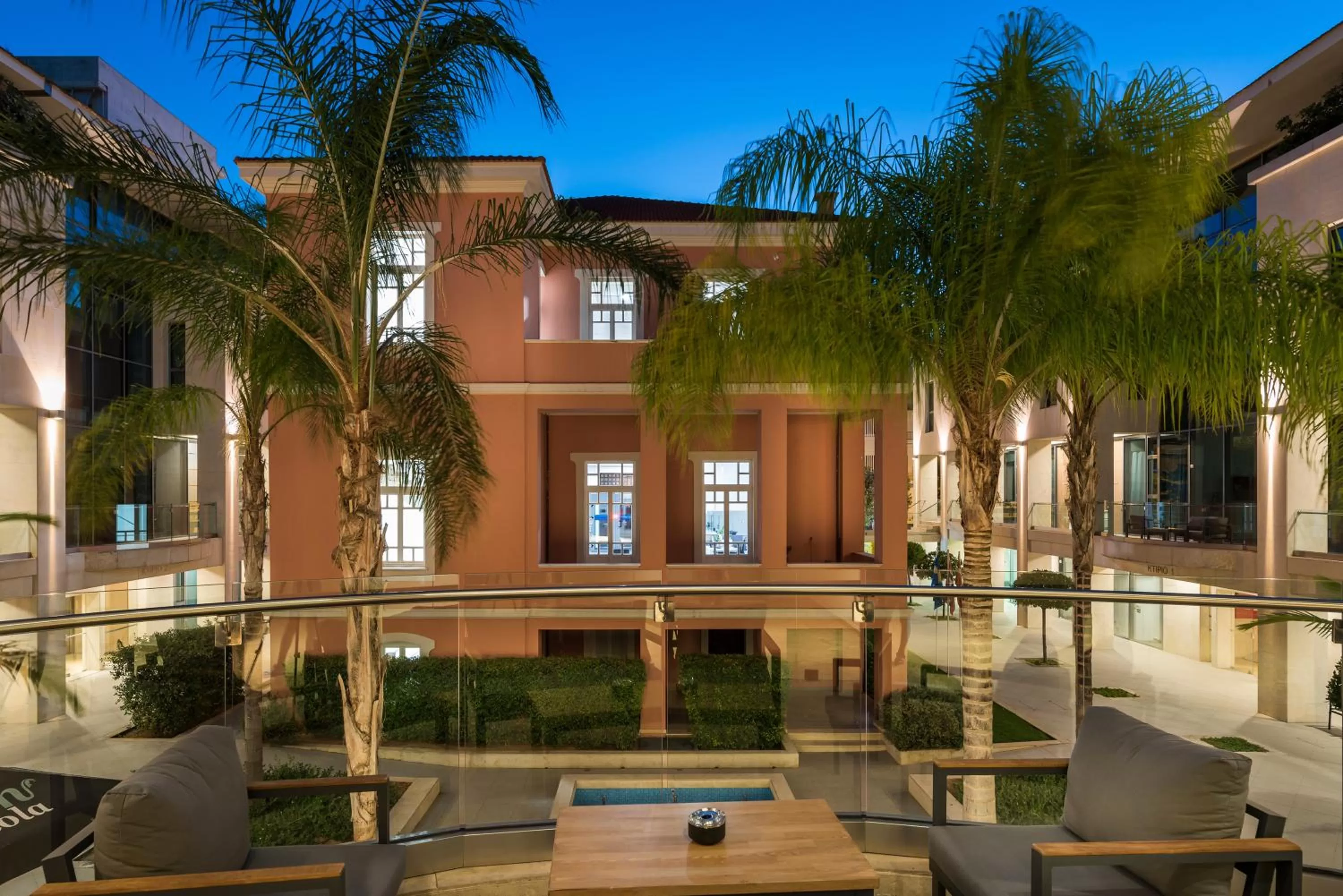 Floor plan in Trianon Luxury Apartments & Suites