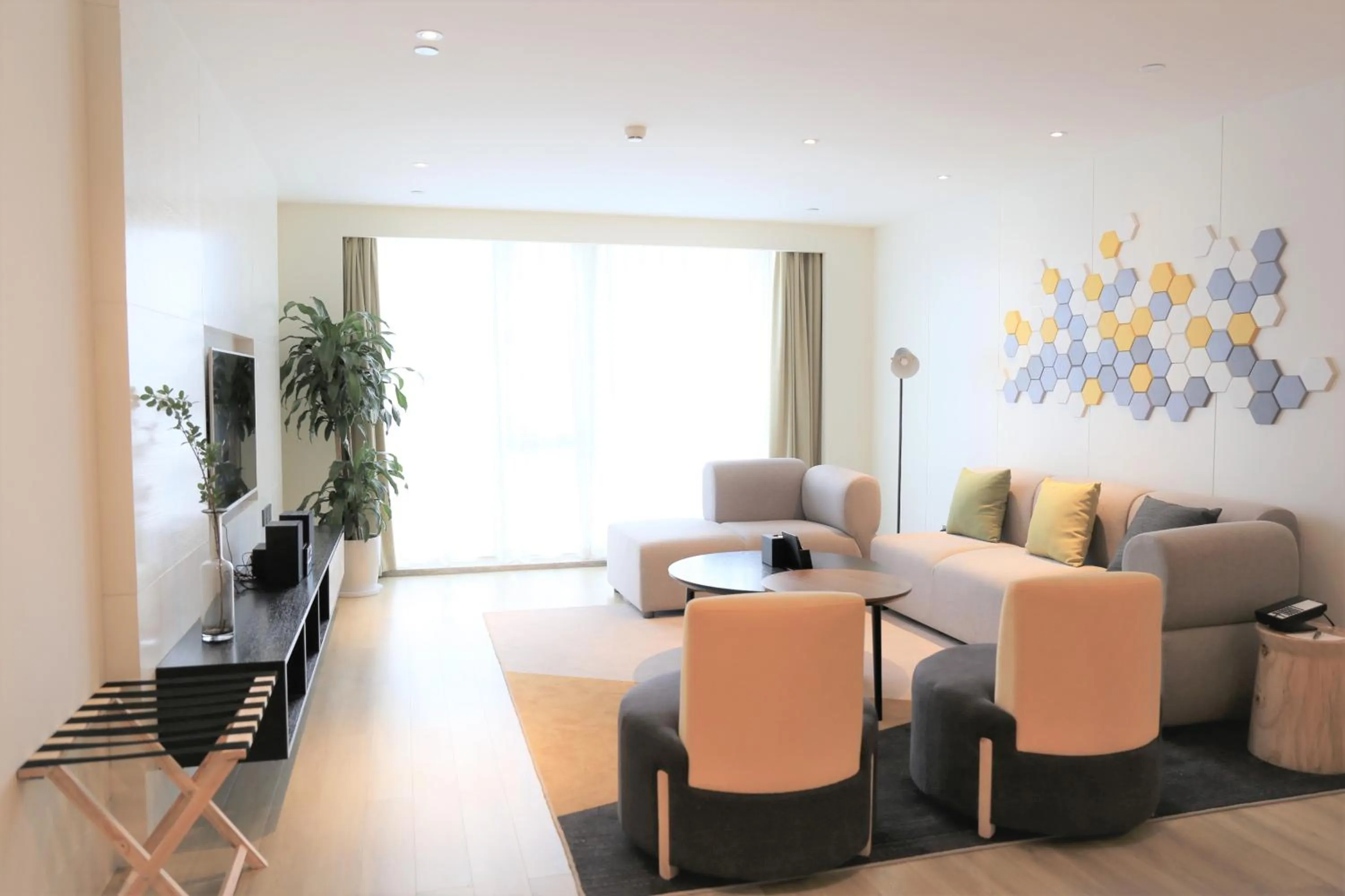 Living room in Citadines Gaoke Liangjiang Chongqing