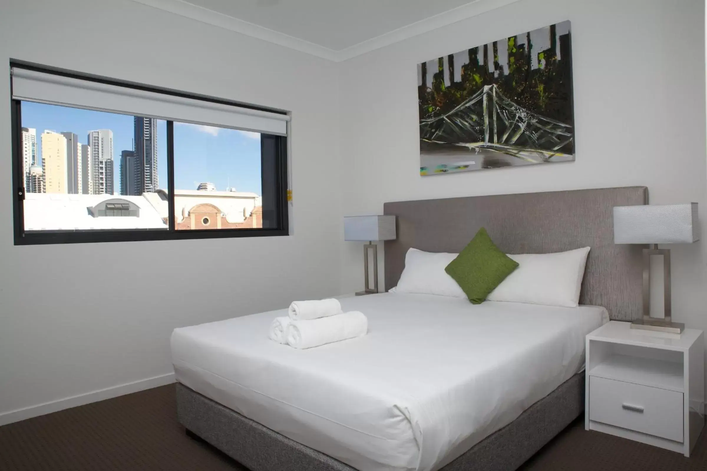 Bedroom, Bed in Atrio Apartments