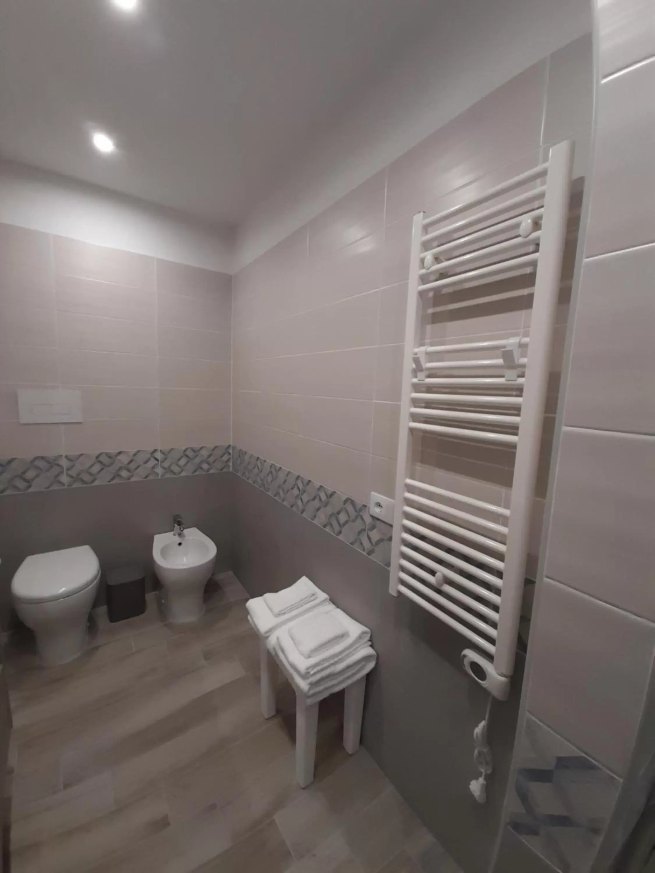 Bathroom in Tripepi suites