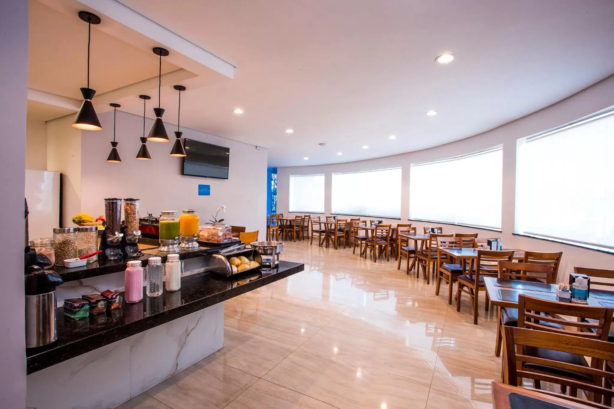 Area and facilities in Hotel Metrópole Paulínia