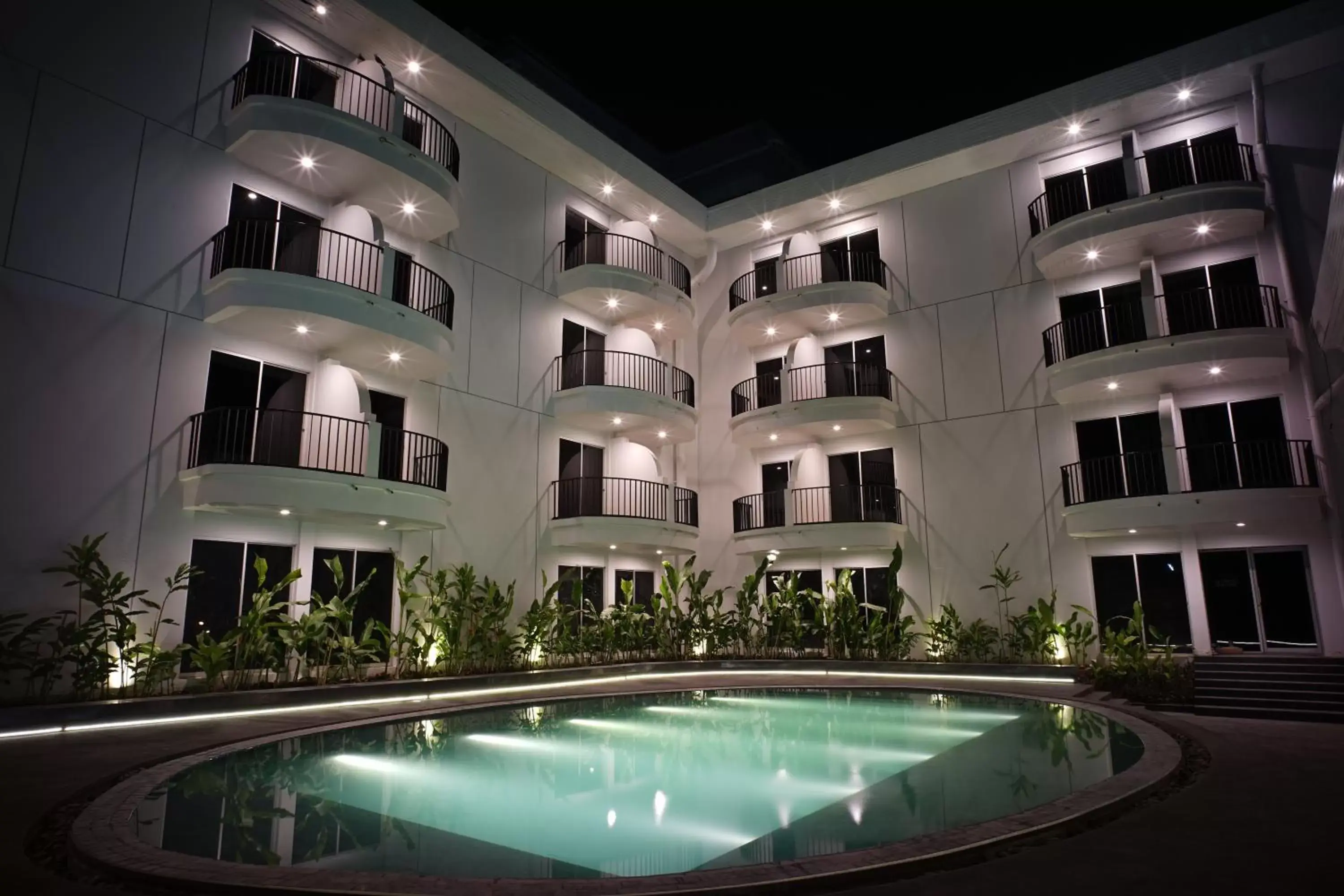 Pool view, Swimming Pool in Mittapan Hotel