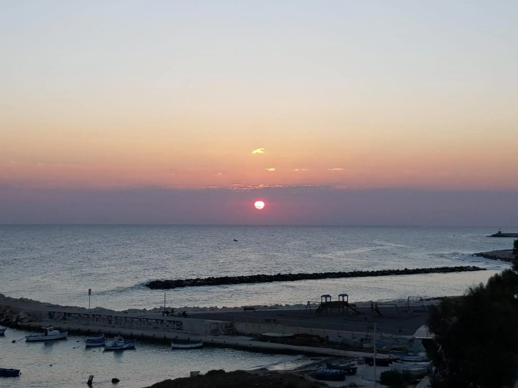 Sea view in Hotel Gabbiano