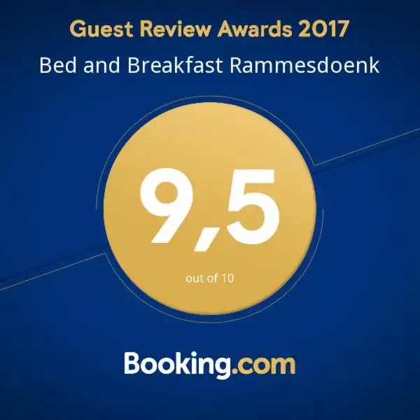 Certificate/Award in Bed and Breakfast Rammesdoenk