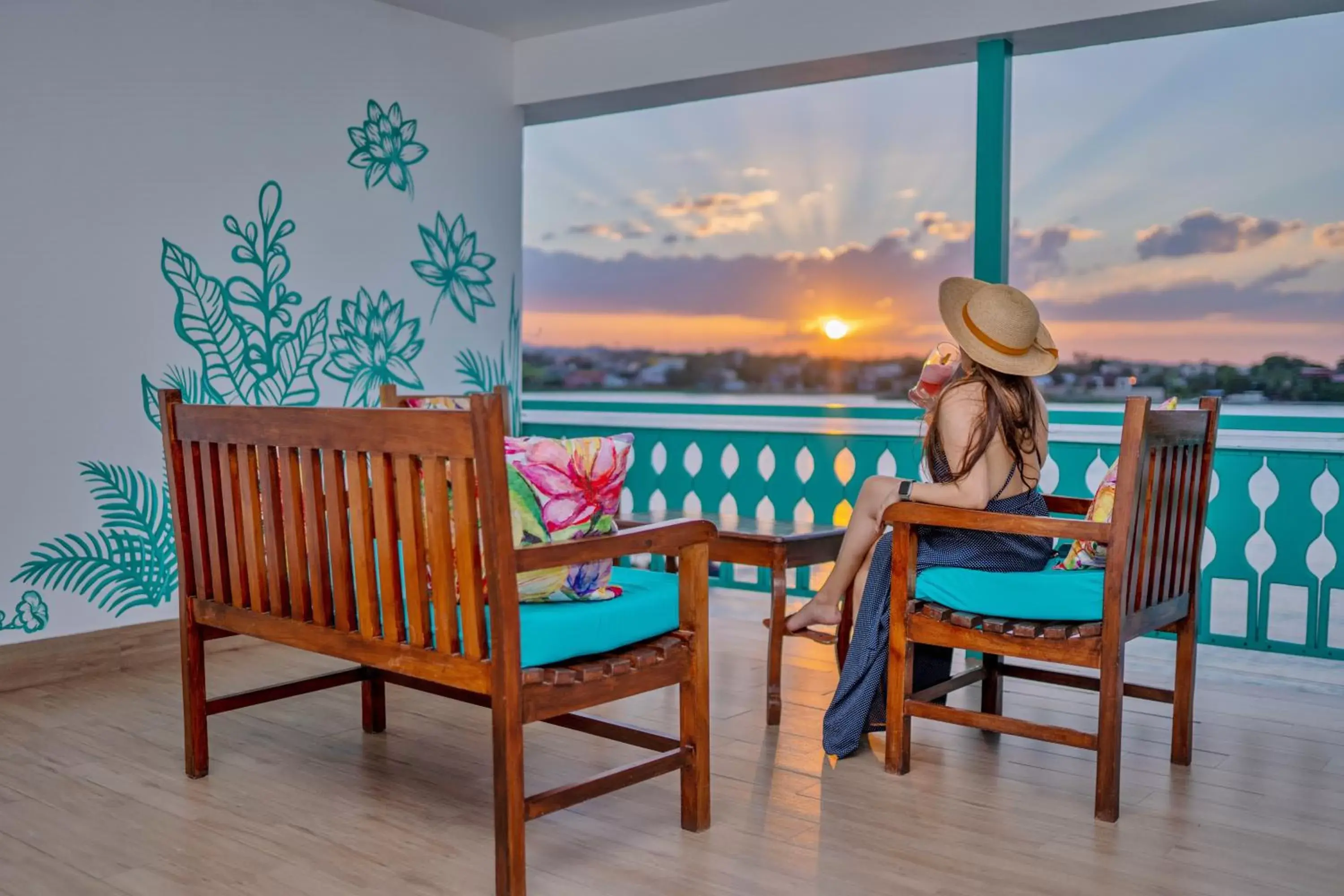 Balcony/Terrace in Hotel Casa Turquesa