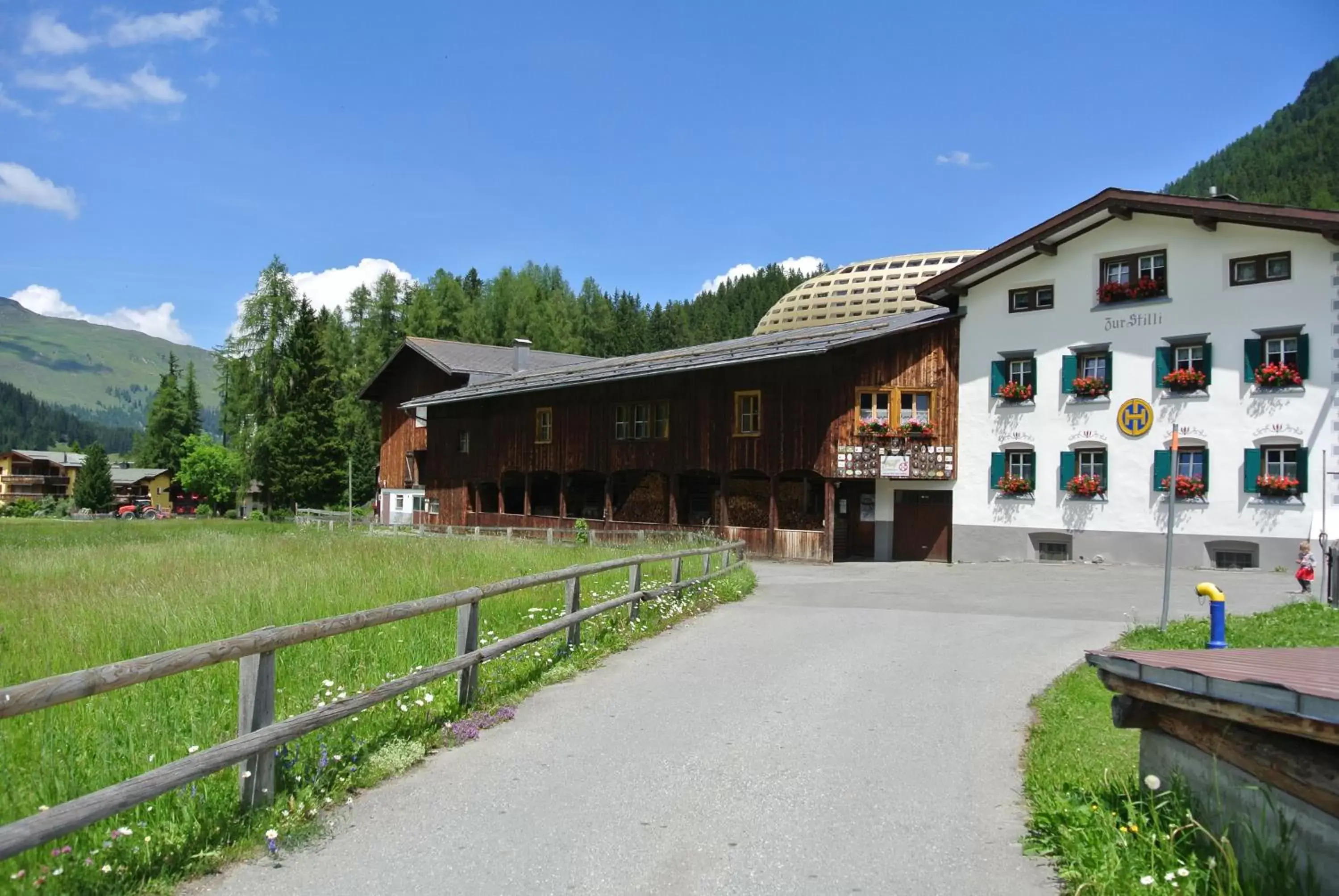 Facade/entrance, Property Building in Pension Hof zur Stilli