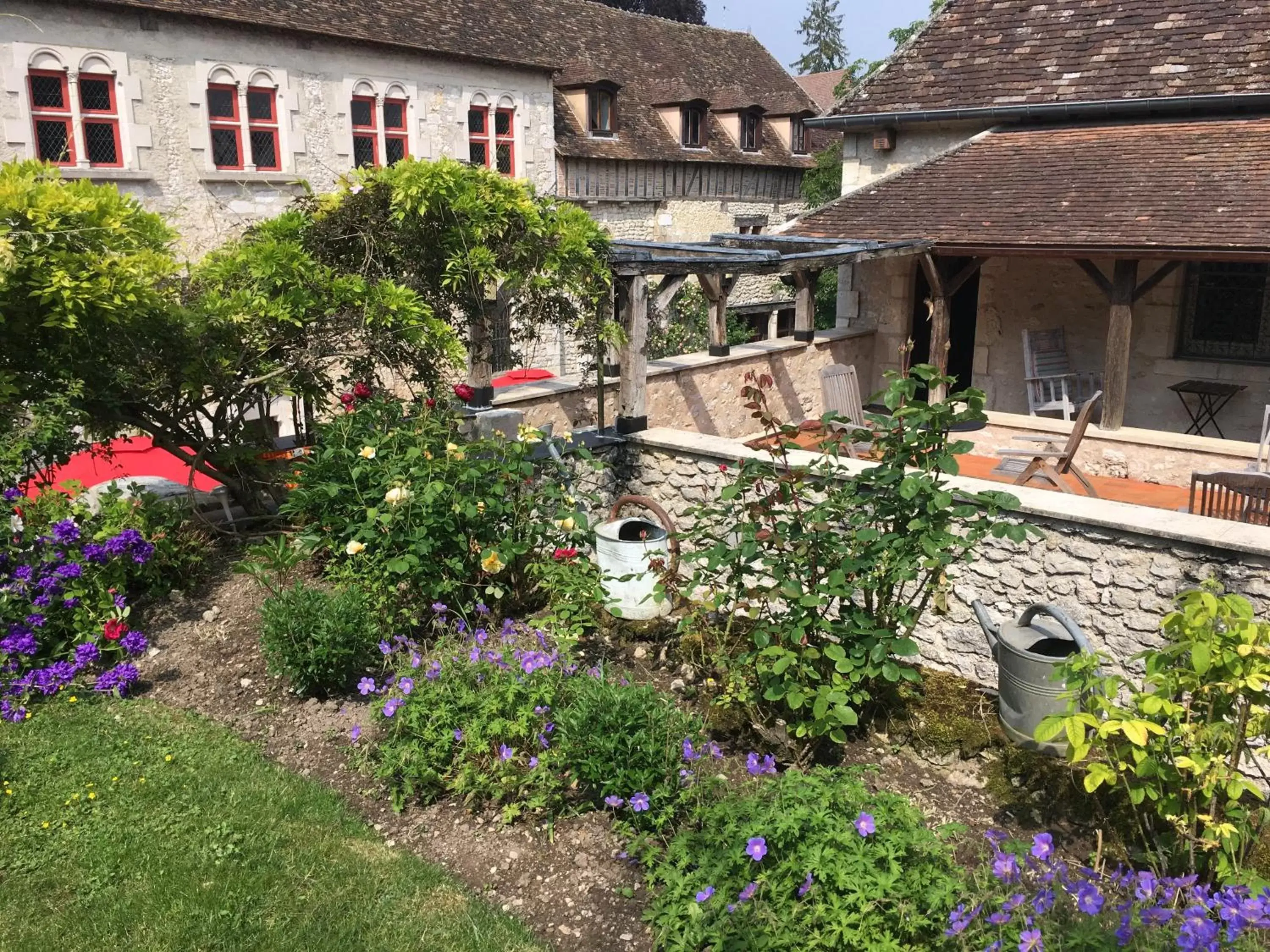 Garden in Demeure des Vieux Bains