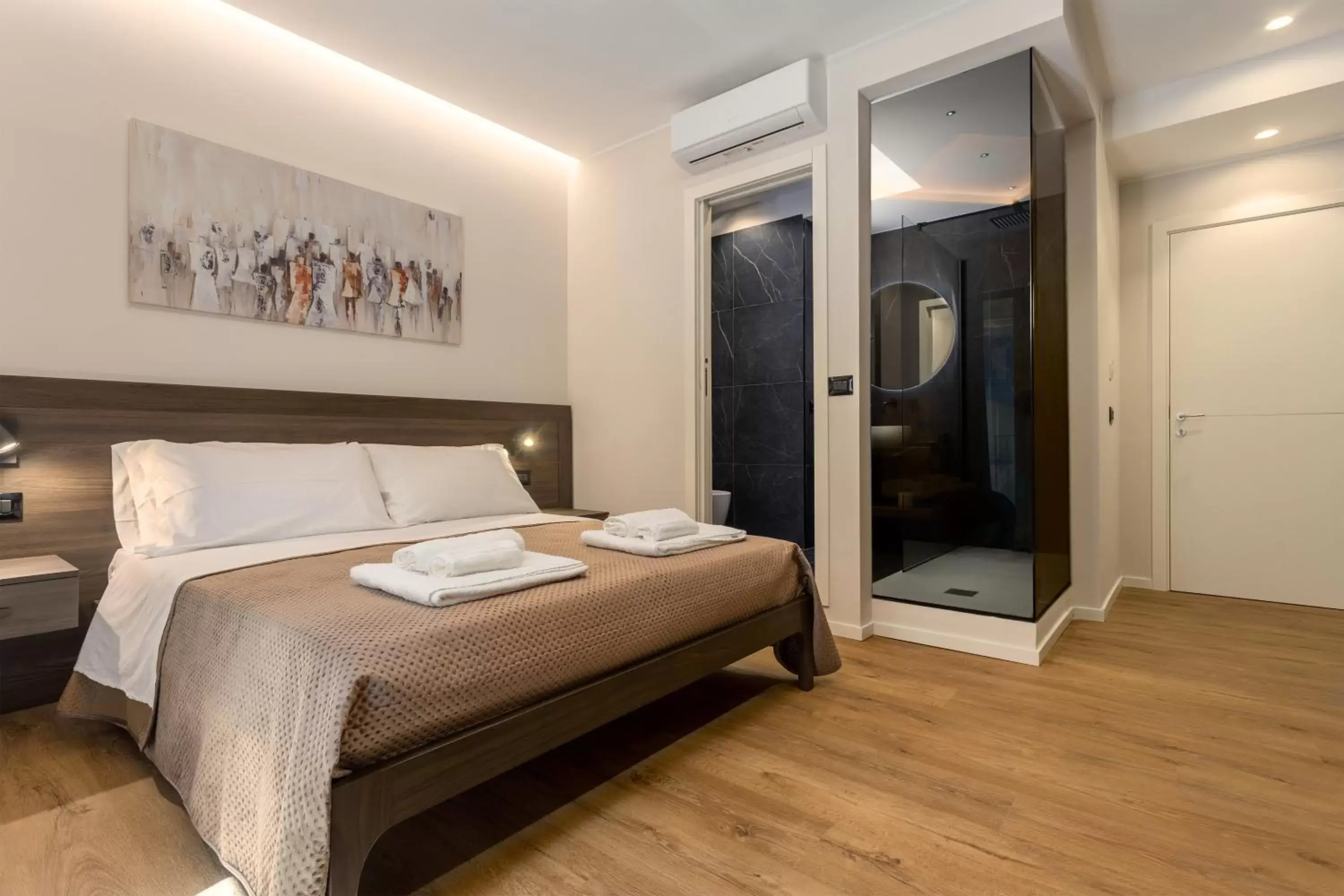 Bed in Quinto Stabile Rooms&Suite
