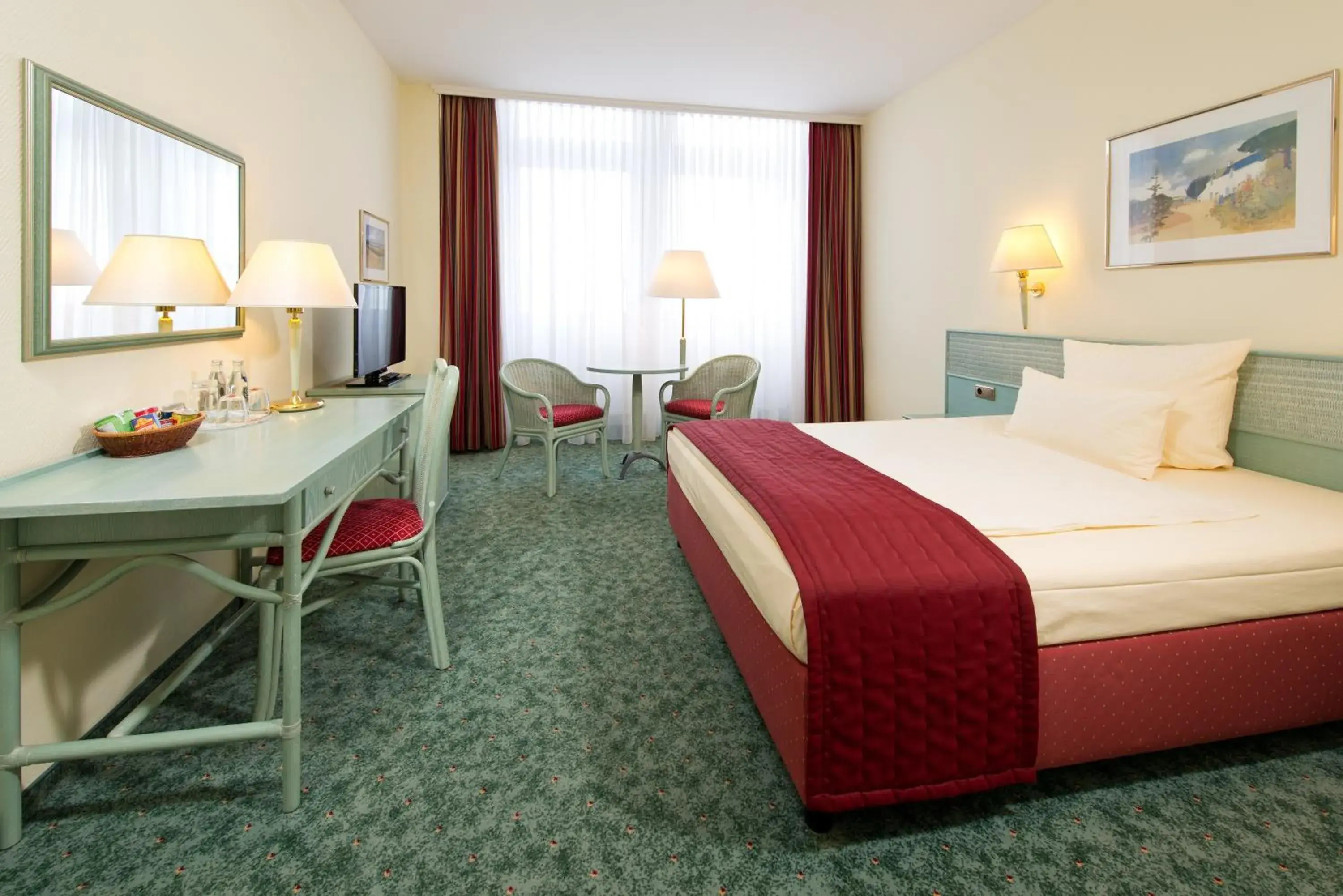Photo of the whole room, Bed in Hotel Steglitz International