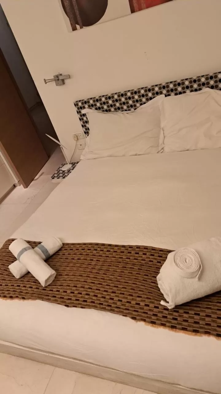 Bedroom, Bed in Raphael Apartments